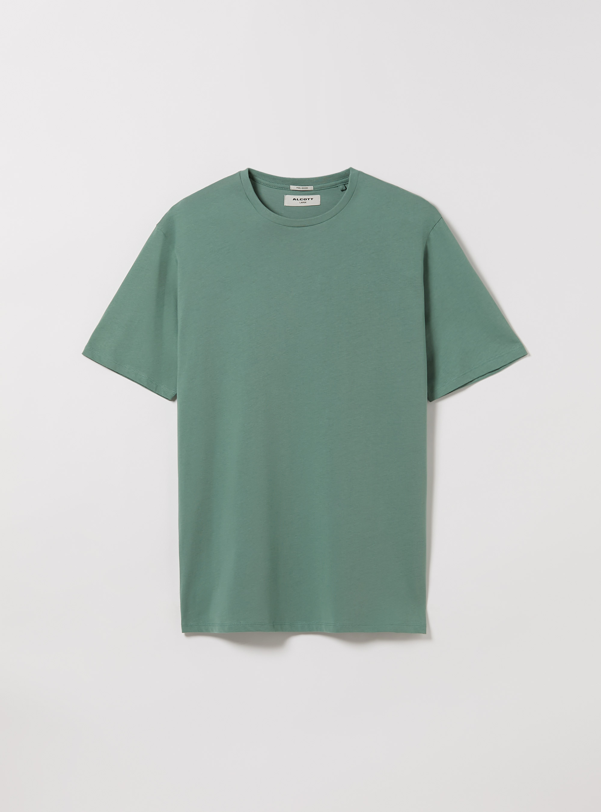 Crew-neck cotton T-shirt, KY3 KAKY LIGHT