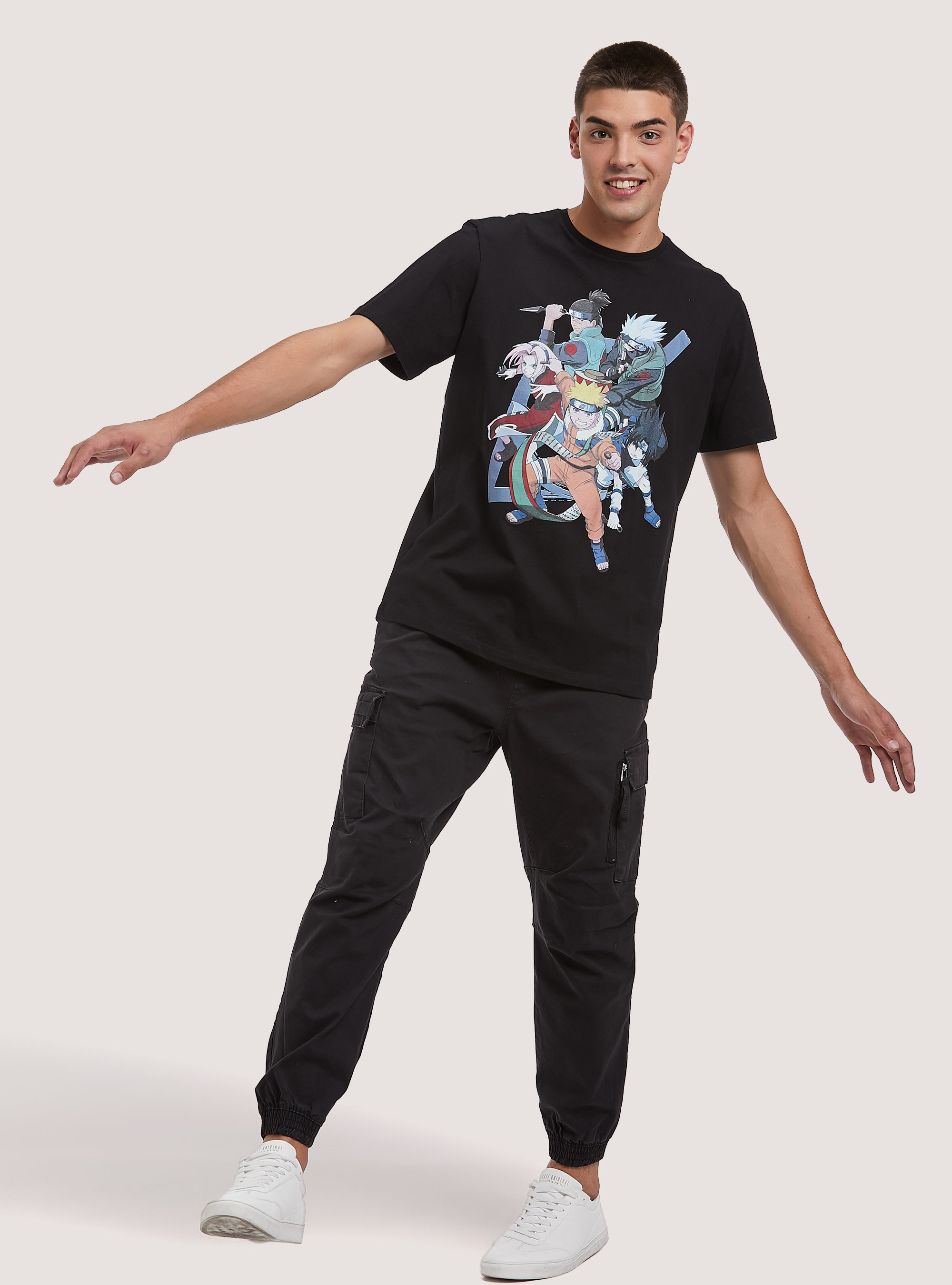 Maglietta Naruto x Alcott, BK1 BLACK