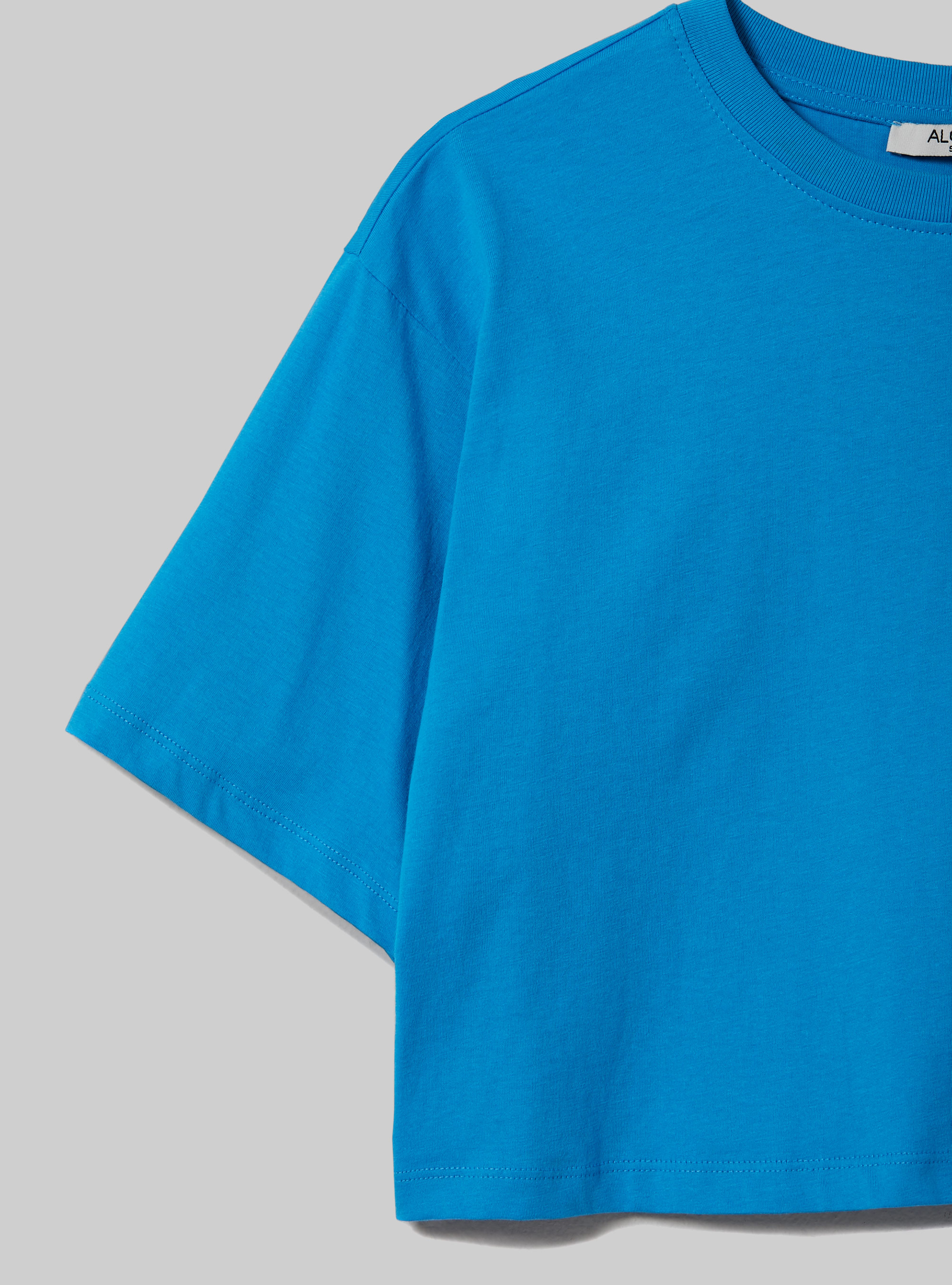 Maglietta cropped in cotone, RY2 ROYALE MEDIUM