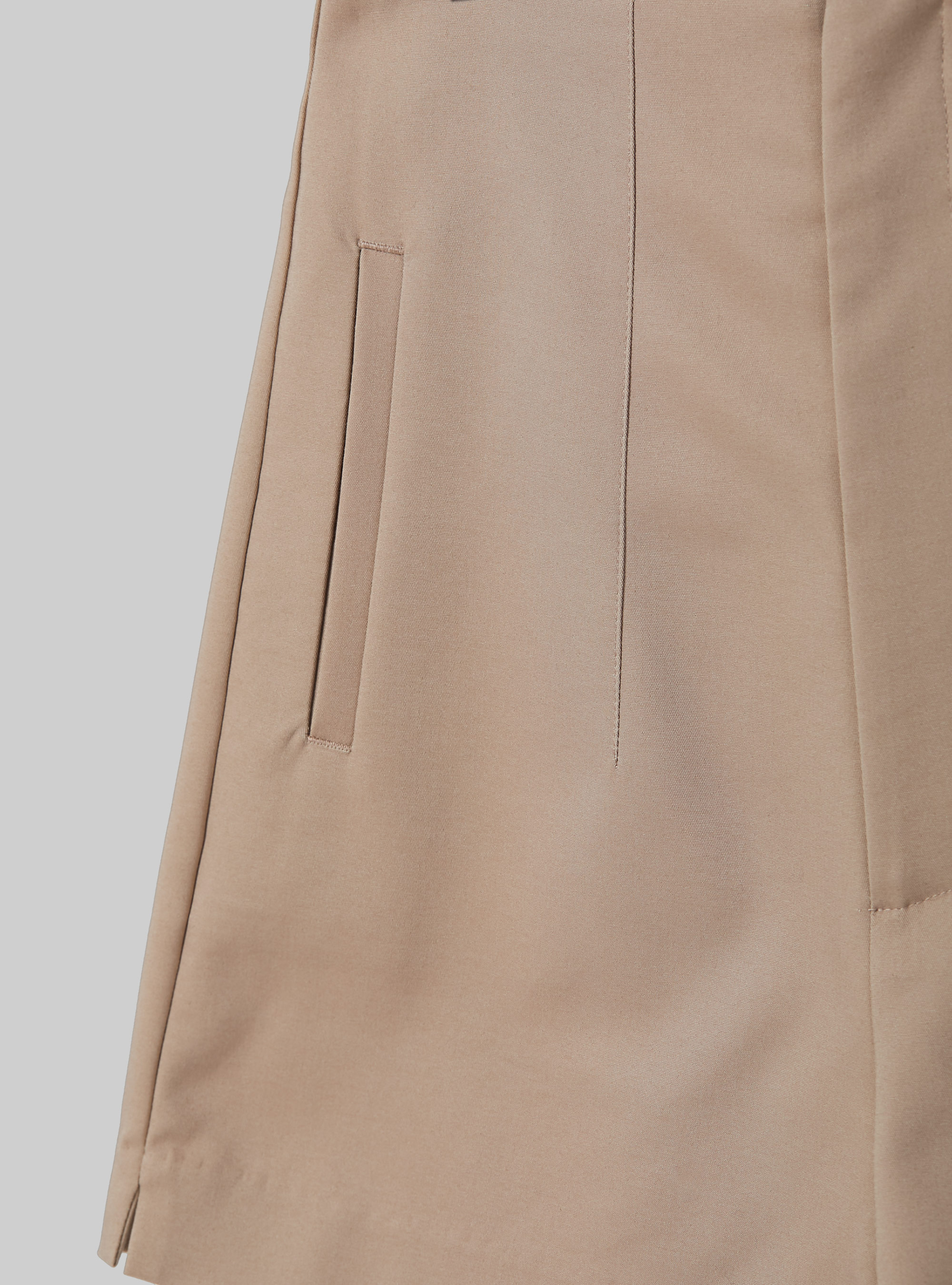 Shorts with double pleats, BG2 BEIGE MEDIUM