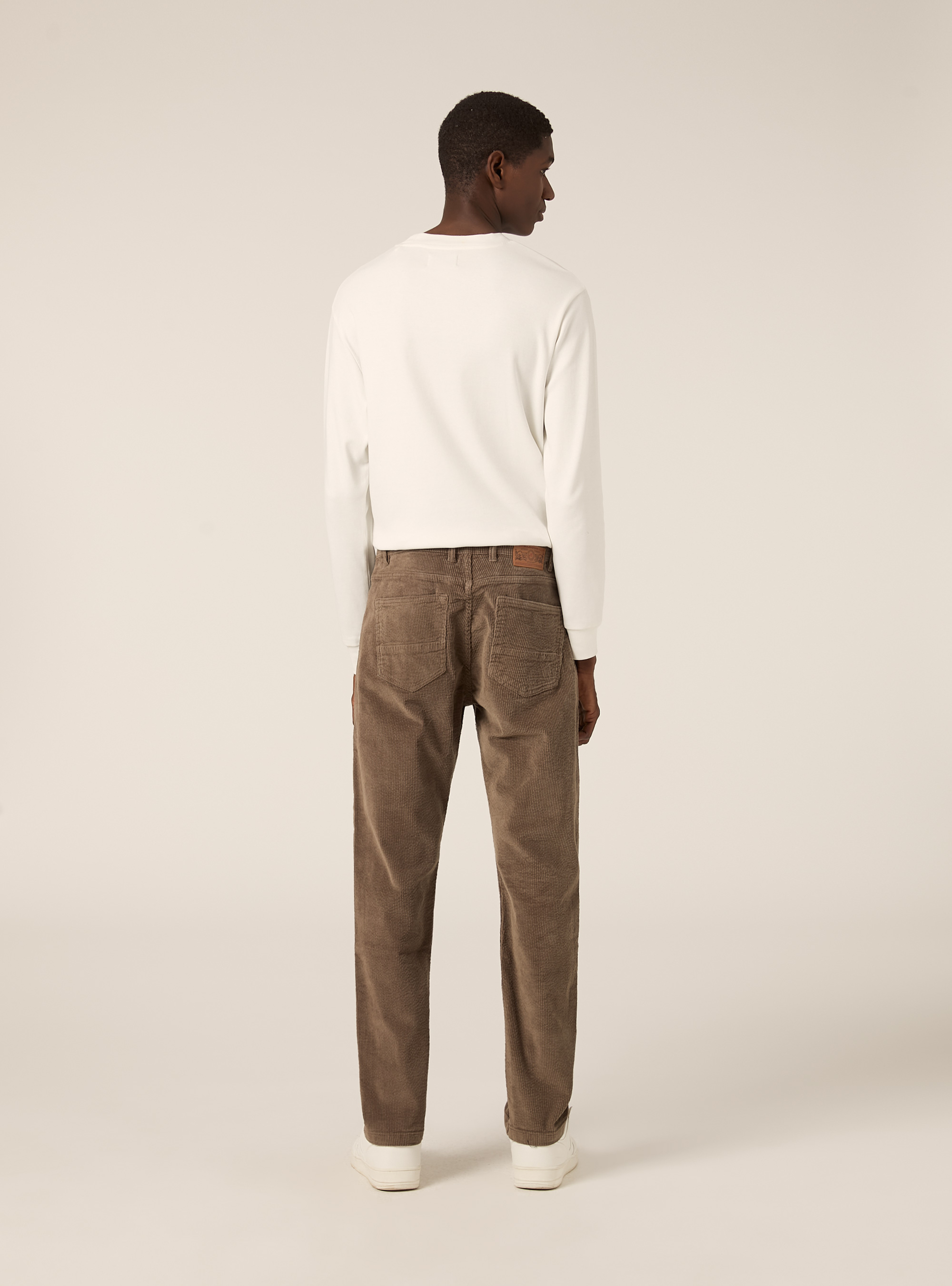 Pantalon skinny en velours cotelé, TB3 TOBACCO LIGHT