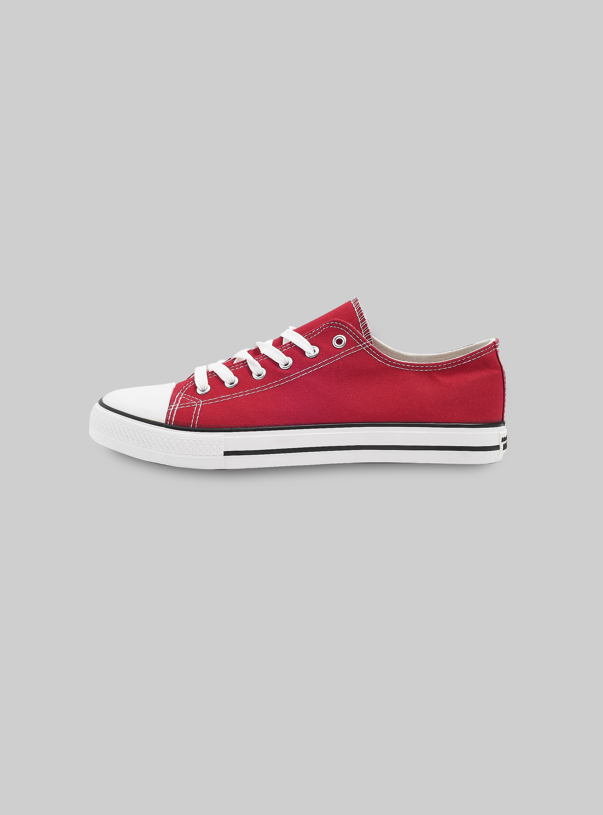 Sneakers bassa in tela, RED