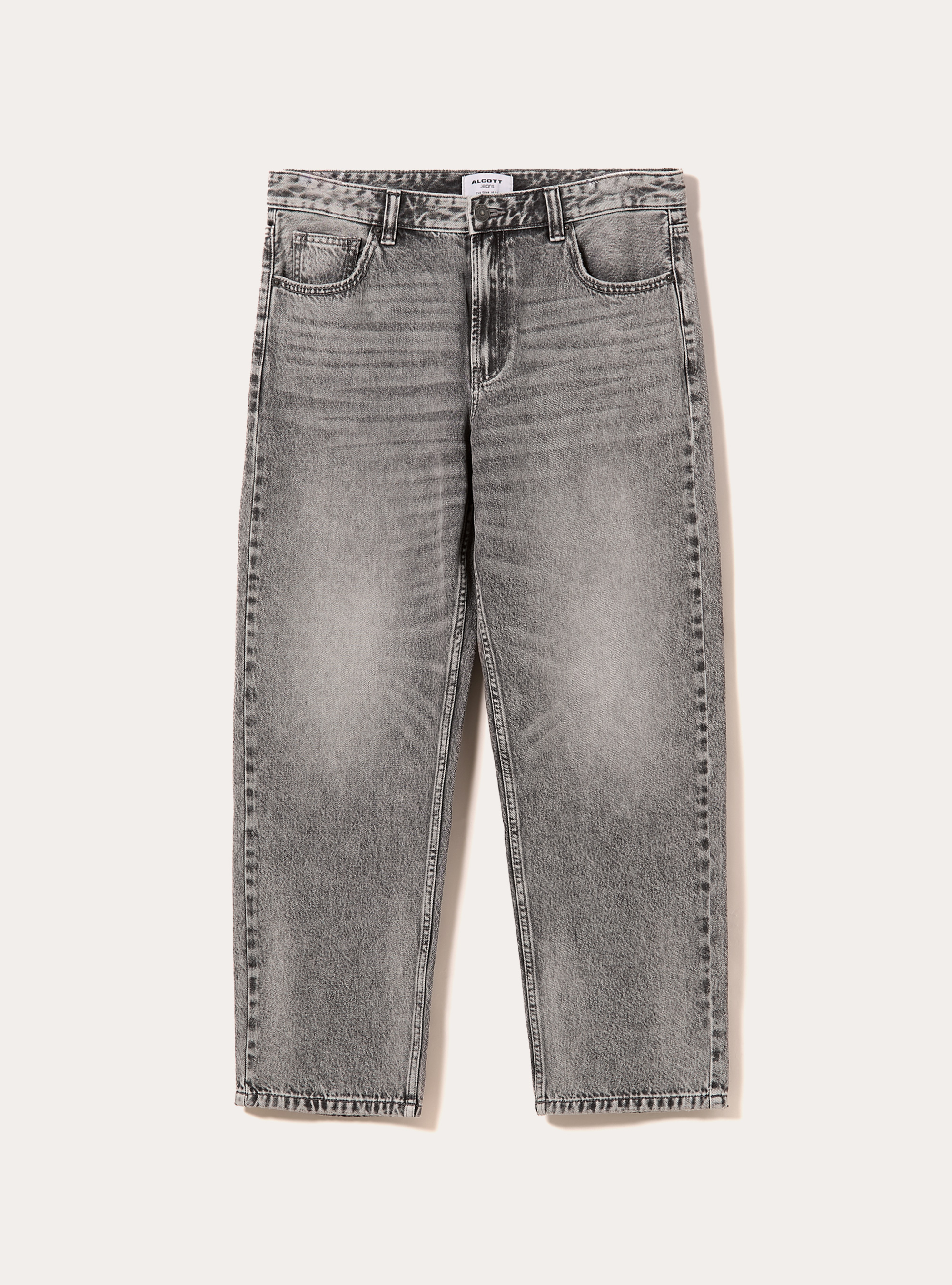 Jeans tapered fit, D00G GREY