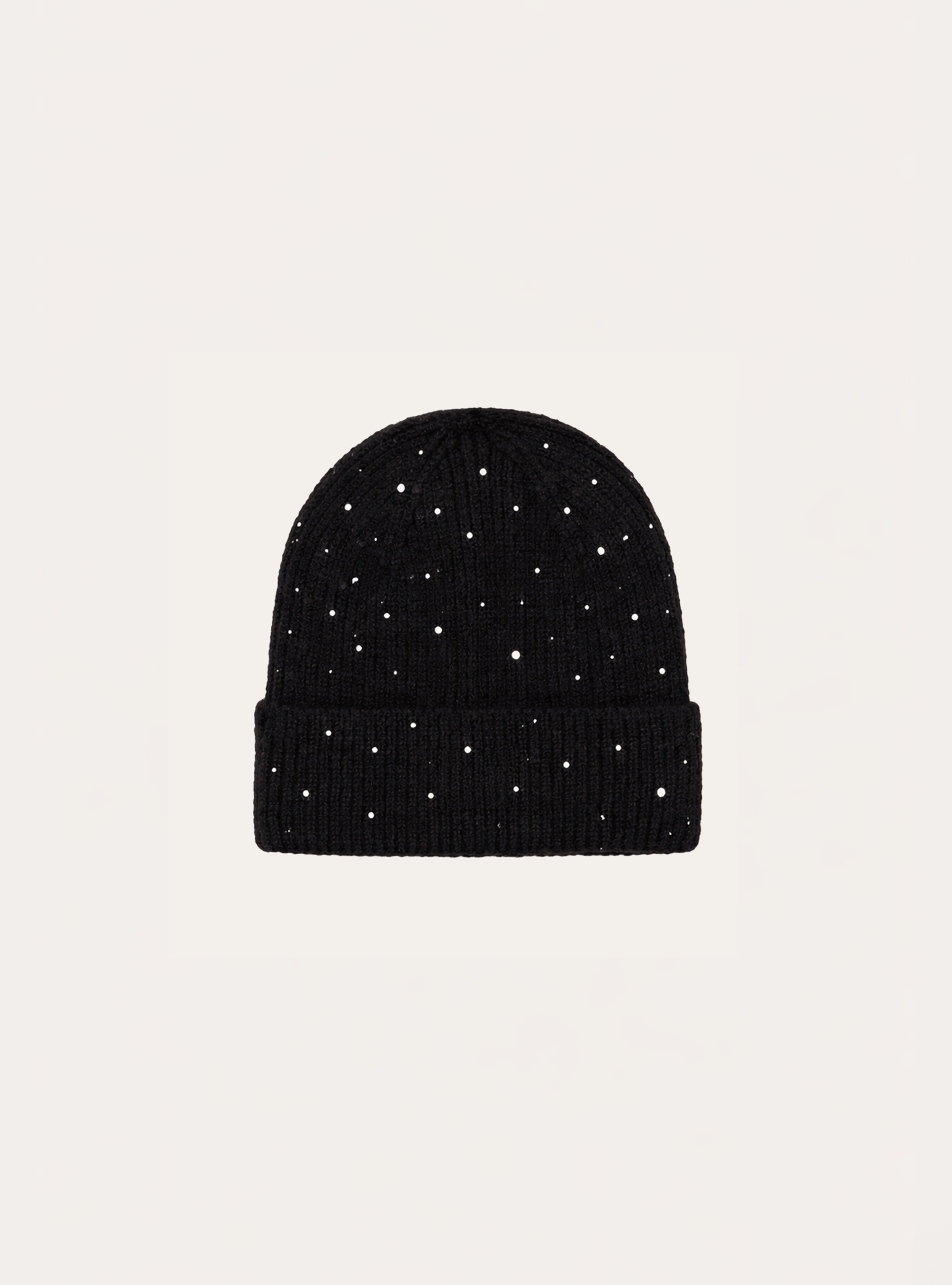 Cappello con strass, BK1 BLACK