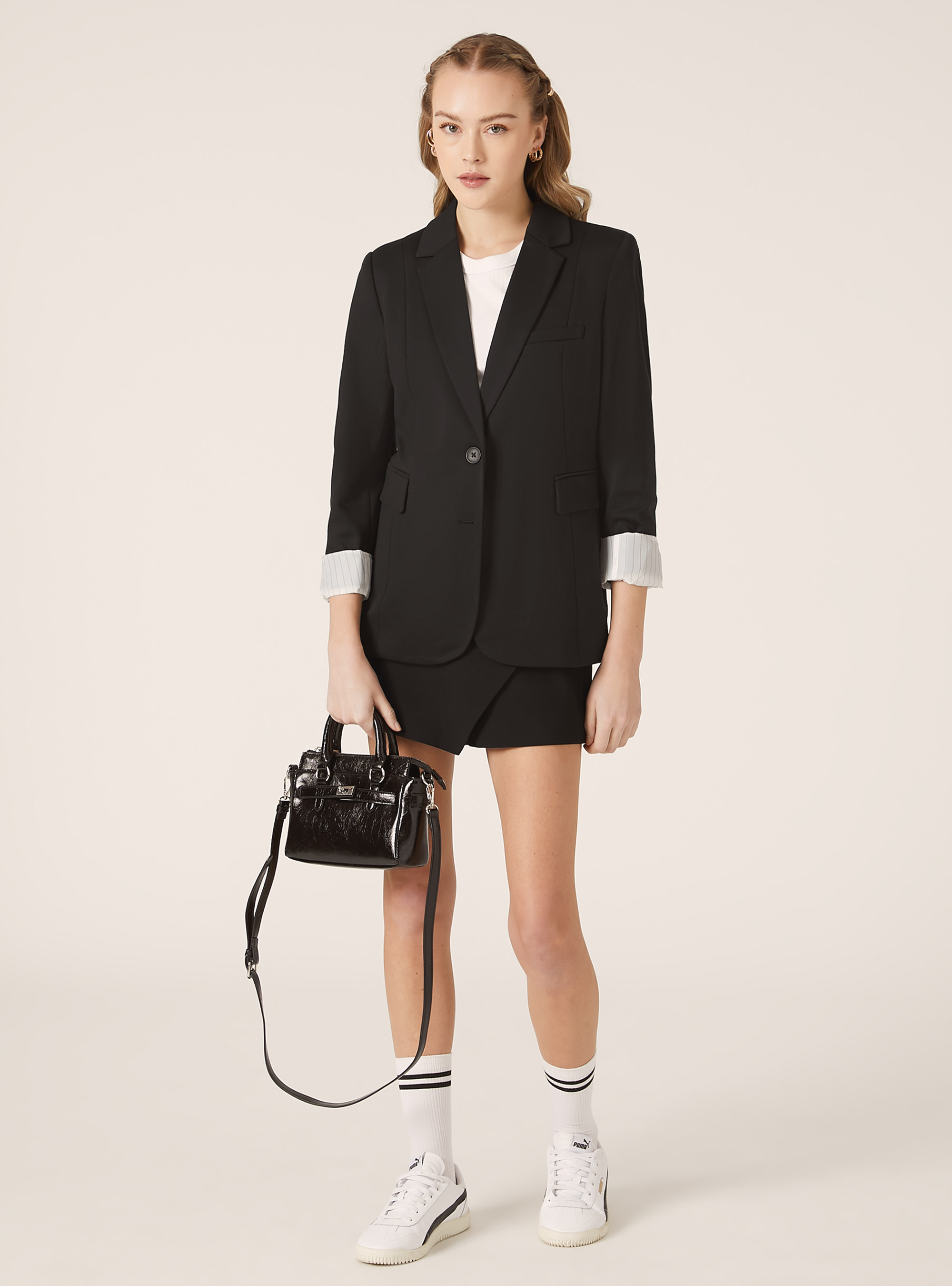 Blazer en jersey, BK1 BLACK