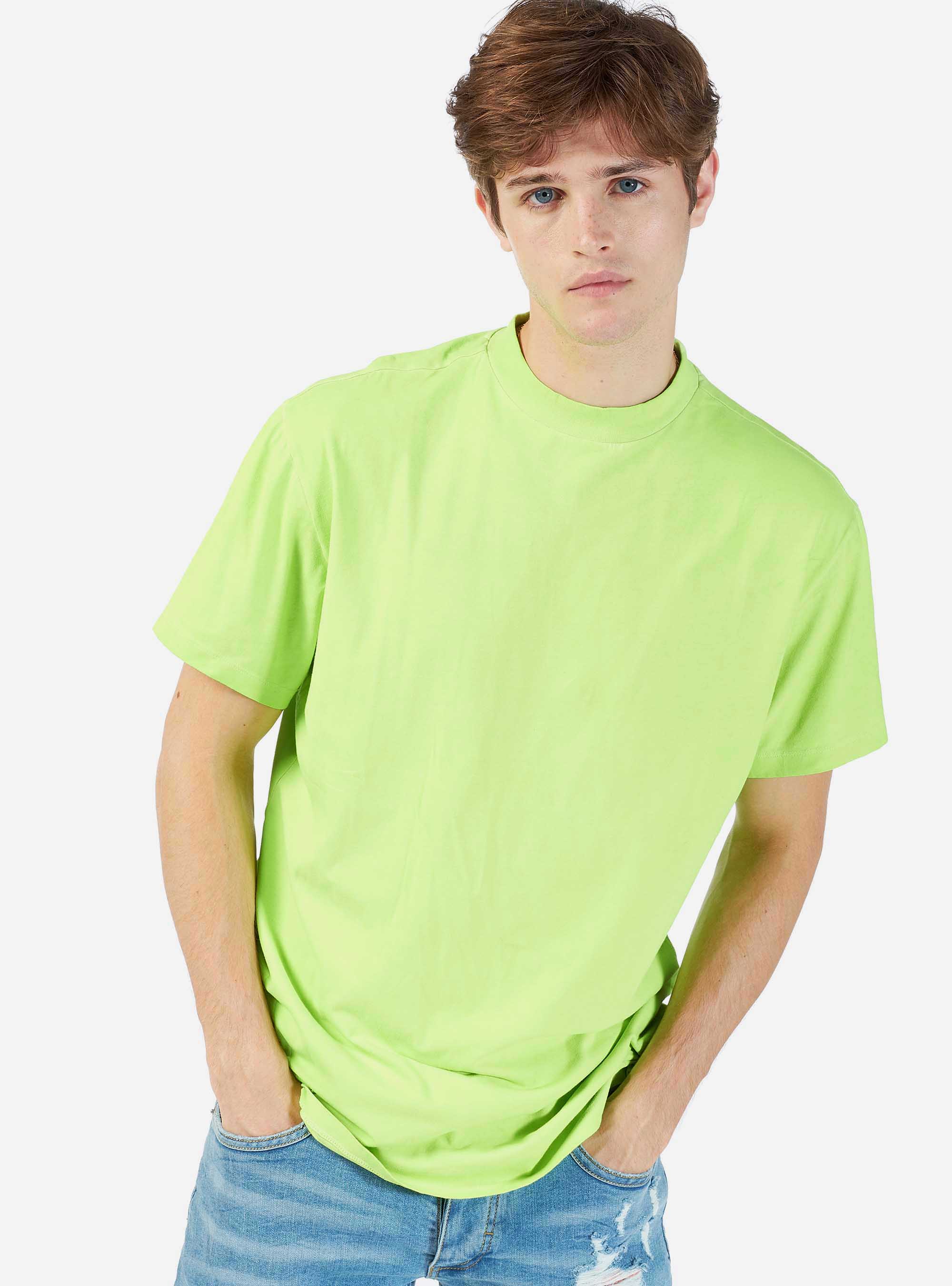 Maglietta tinta unita, GIALLO