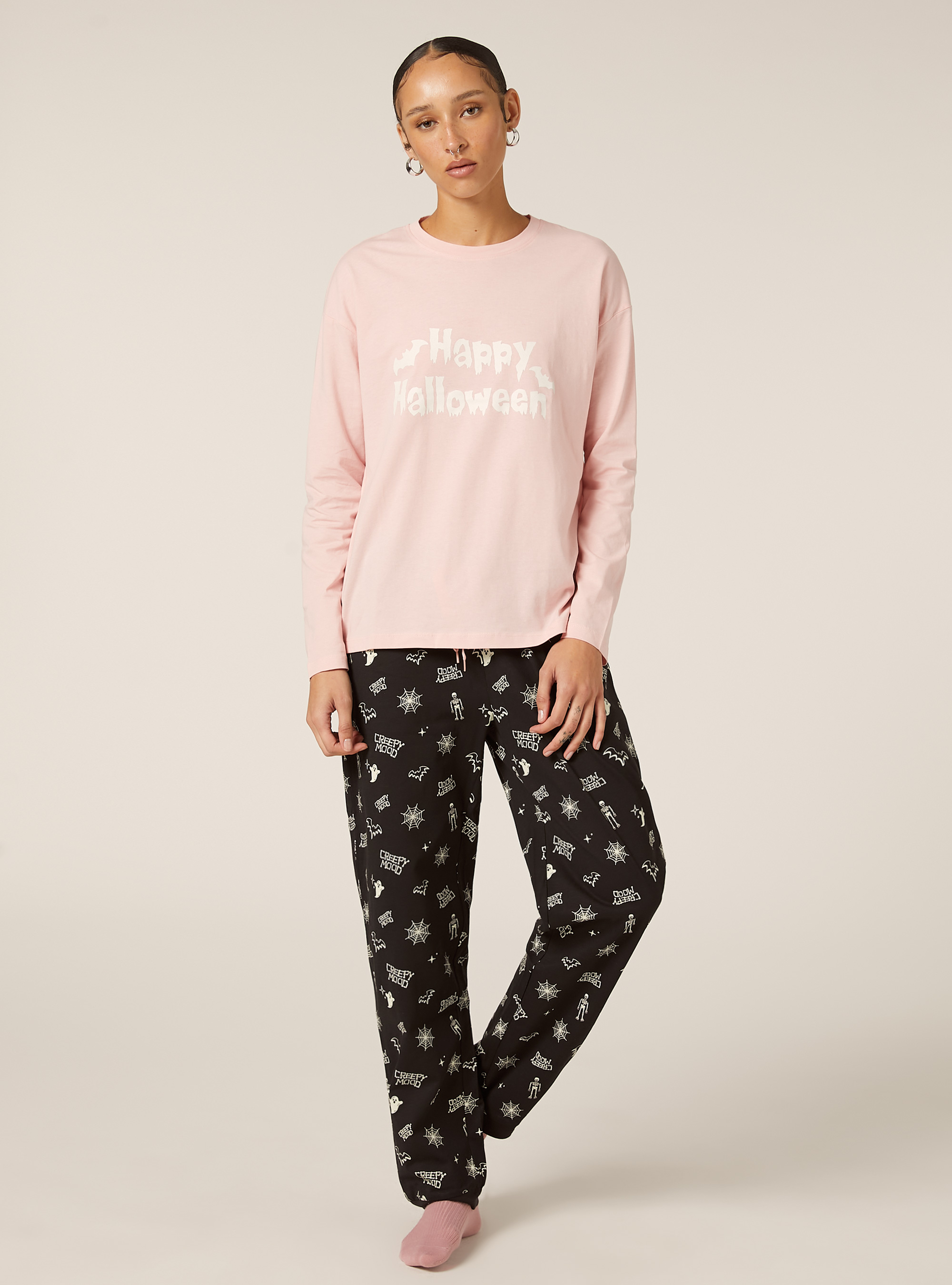 Pigiama Halloween Collection, PK3 PINK LIGHT