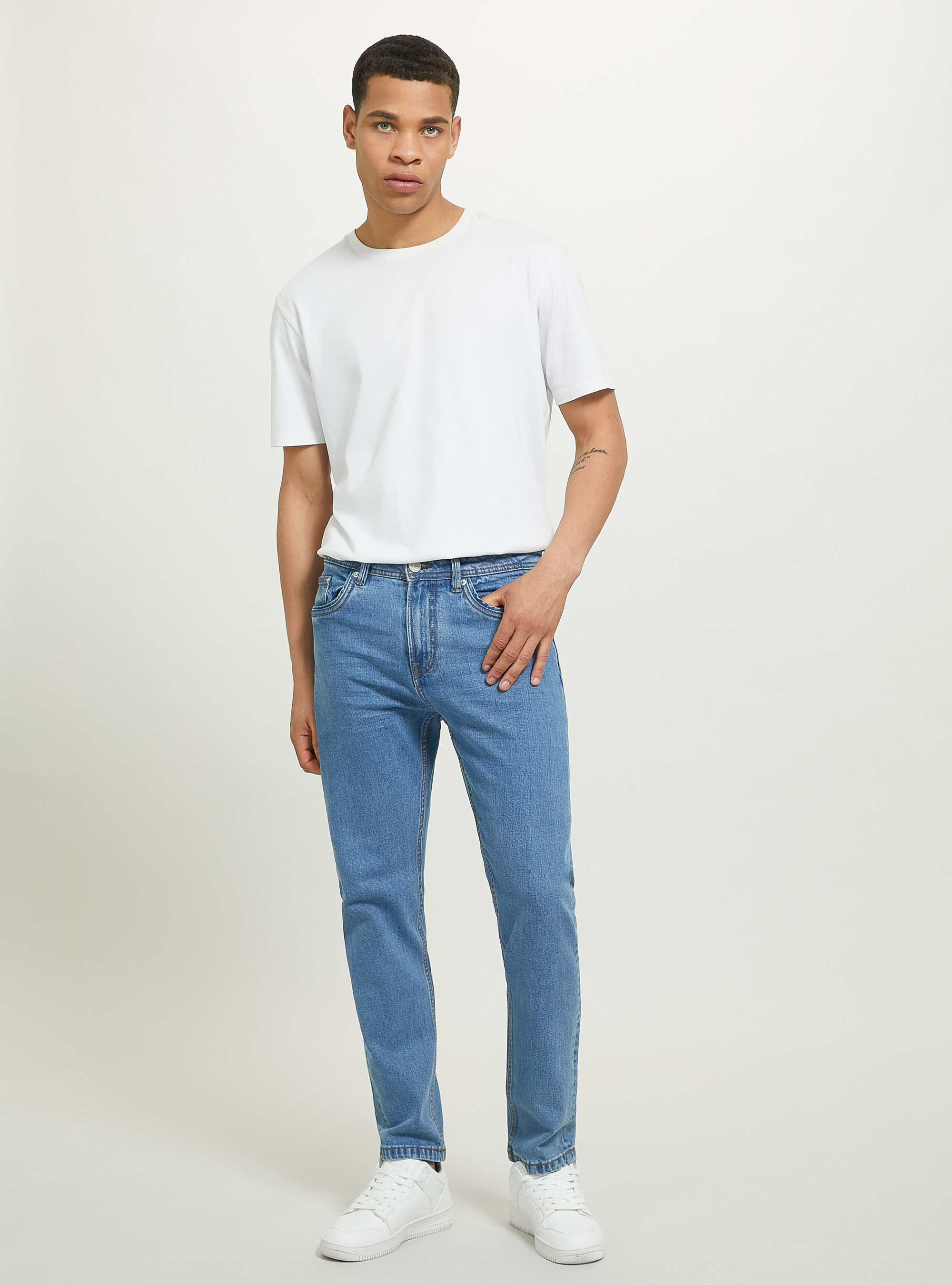 Jean slim, D005 LIGHT BLUE