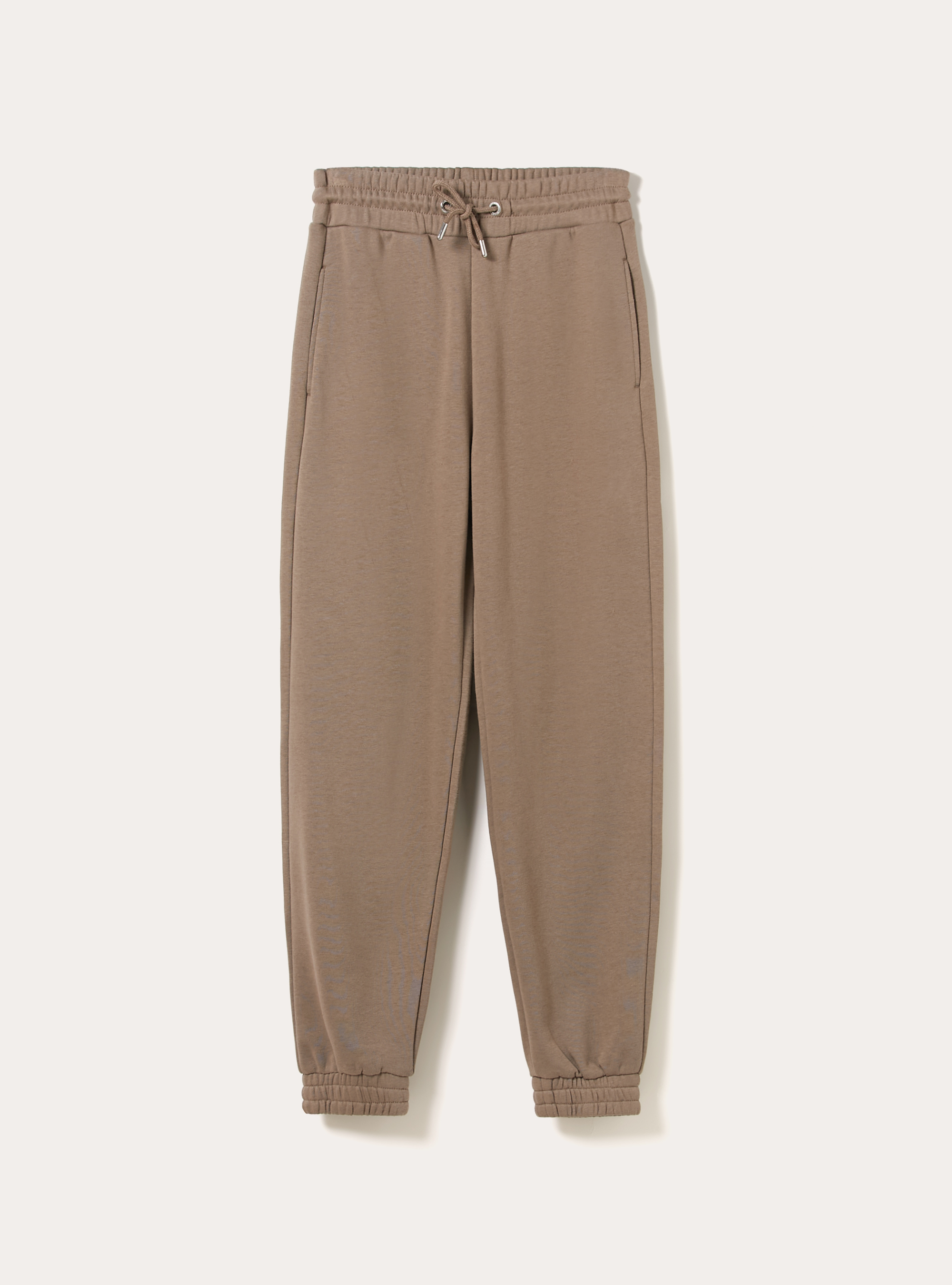 Pantalones jogger de felpa, BR3 BROWN LIGHT