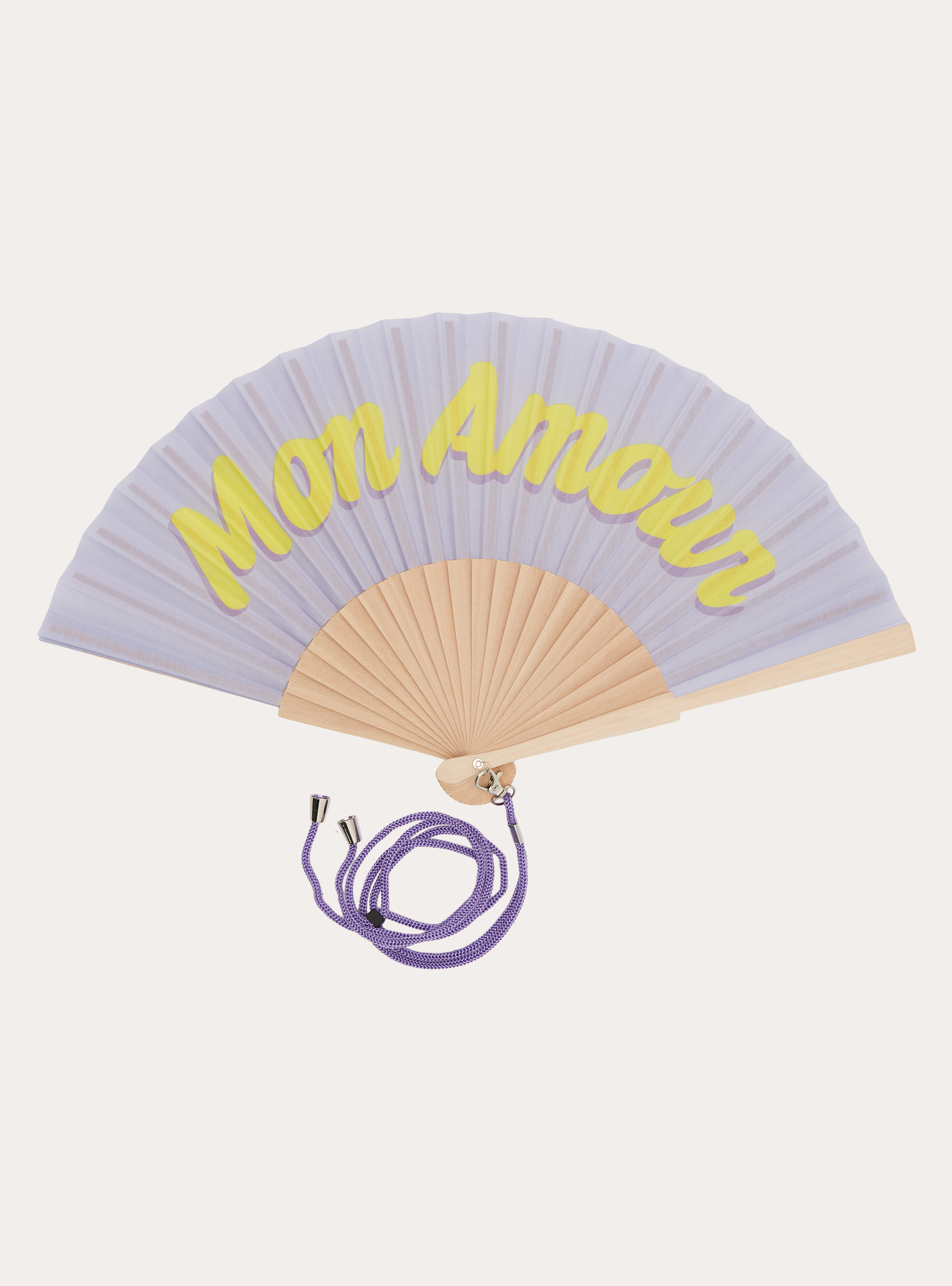 Ventagli con stampa mood capri, LC3 LILLAC LIGHT