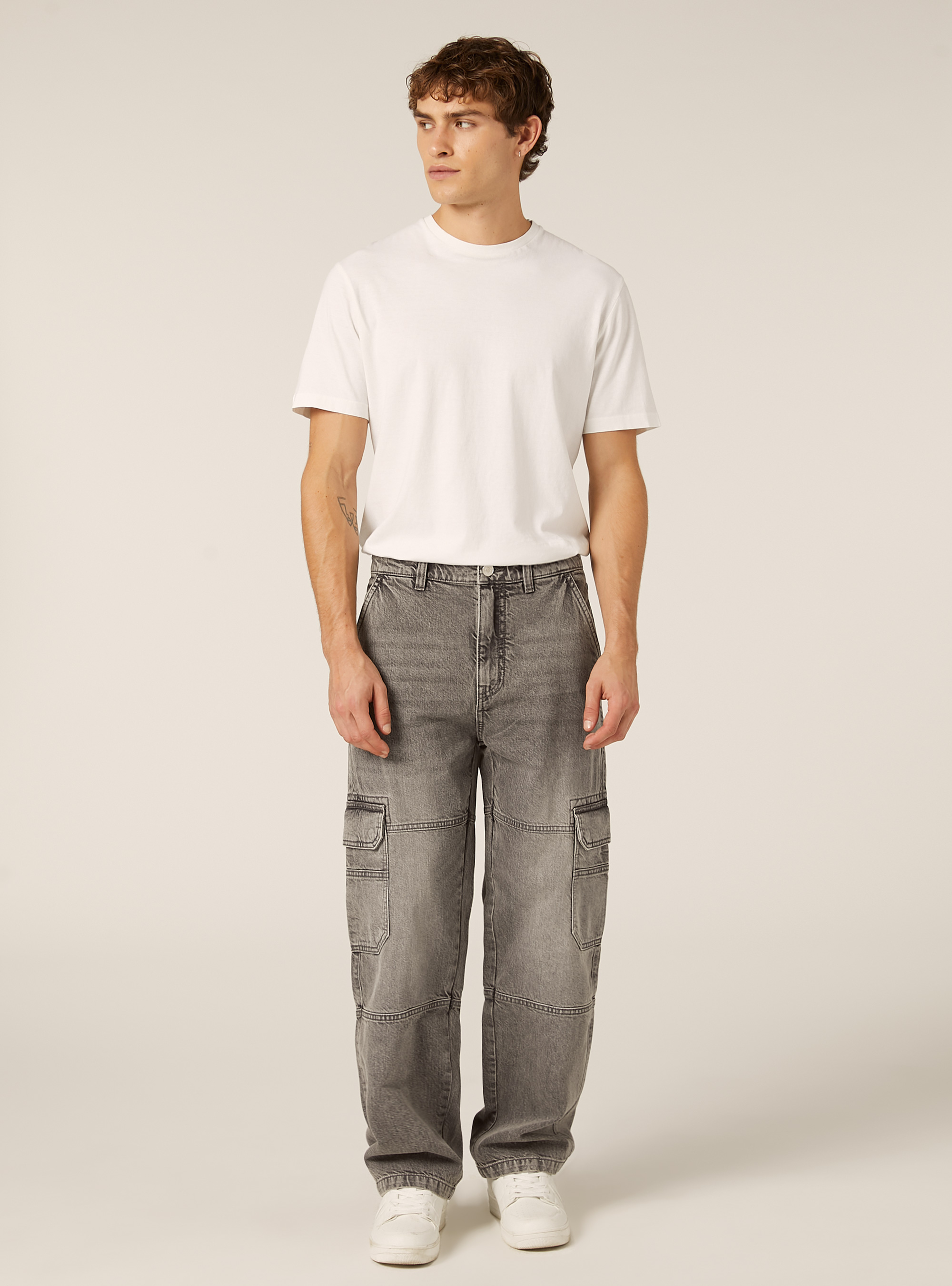 Cargo jeans, D00G GREY