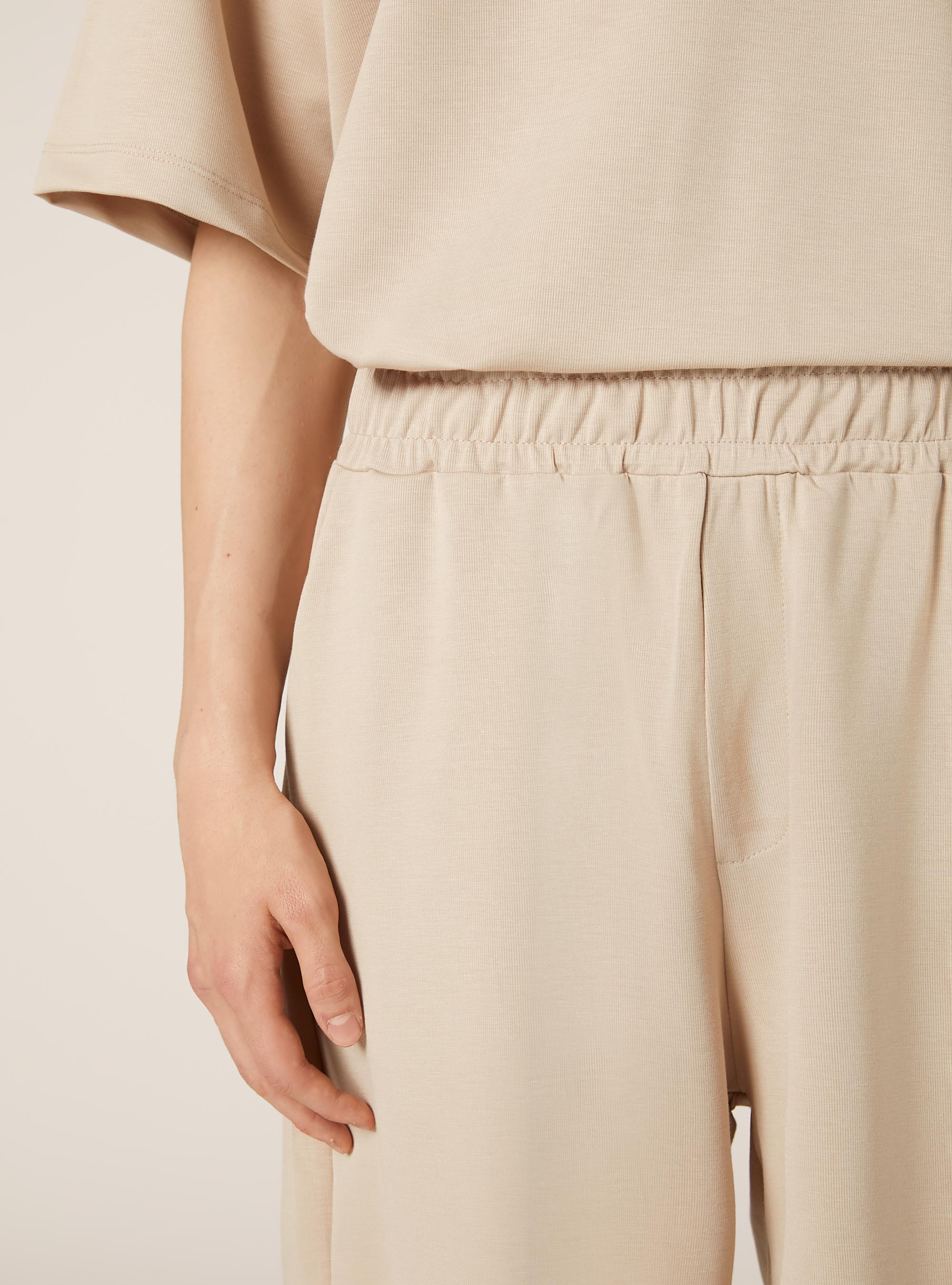 Bermuda loose fit, BG3 BEIGE LIGHT