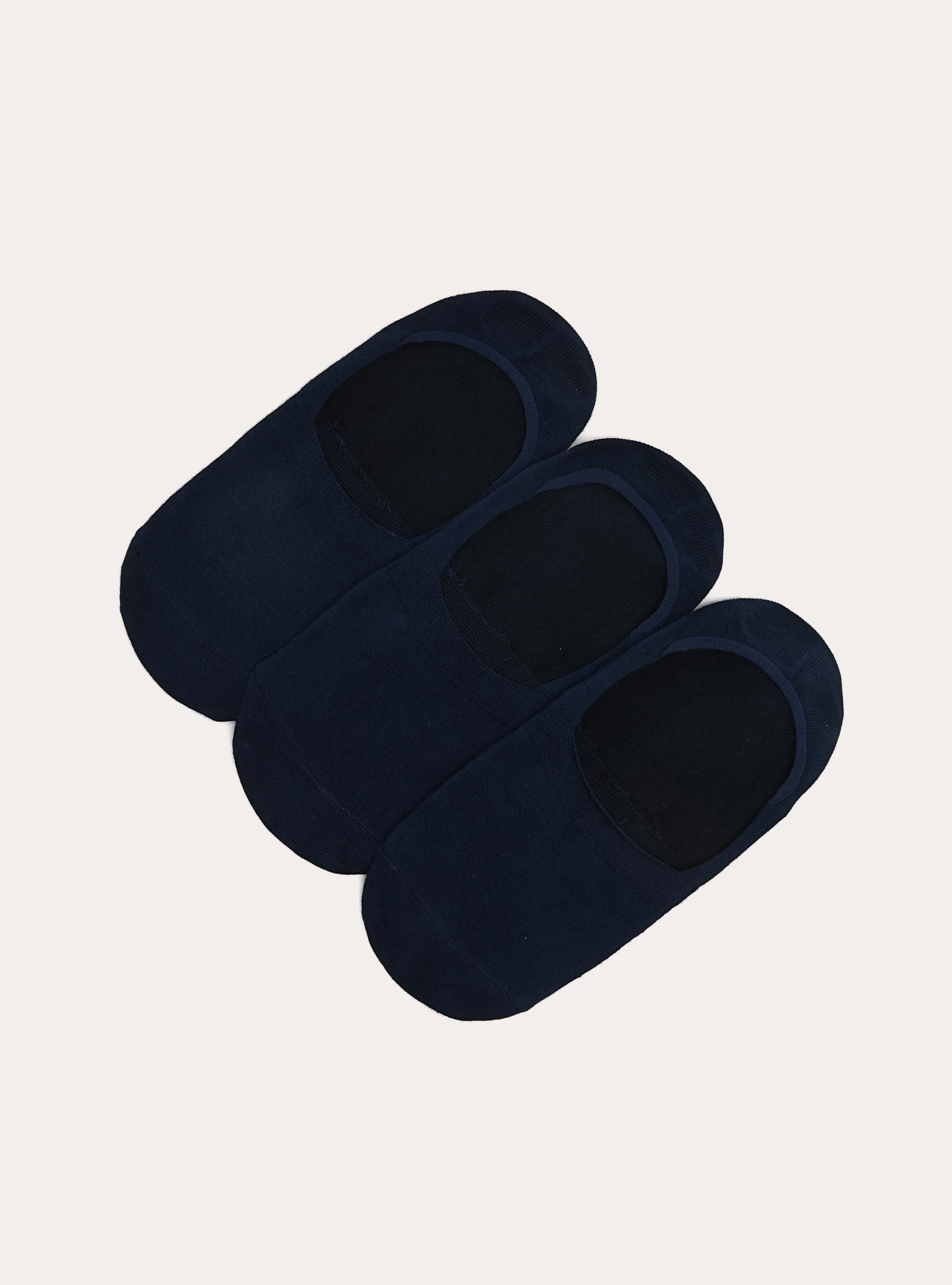 Set 3 paia calzini fantasmini, NAVY SCURO