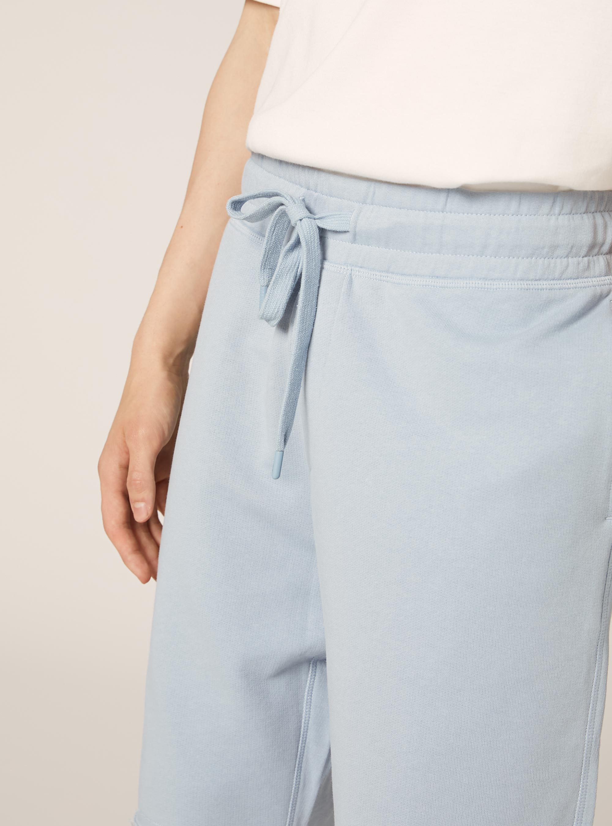 Bermuda jogger in cotone, AZ3 AZURE LIGHT