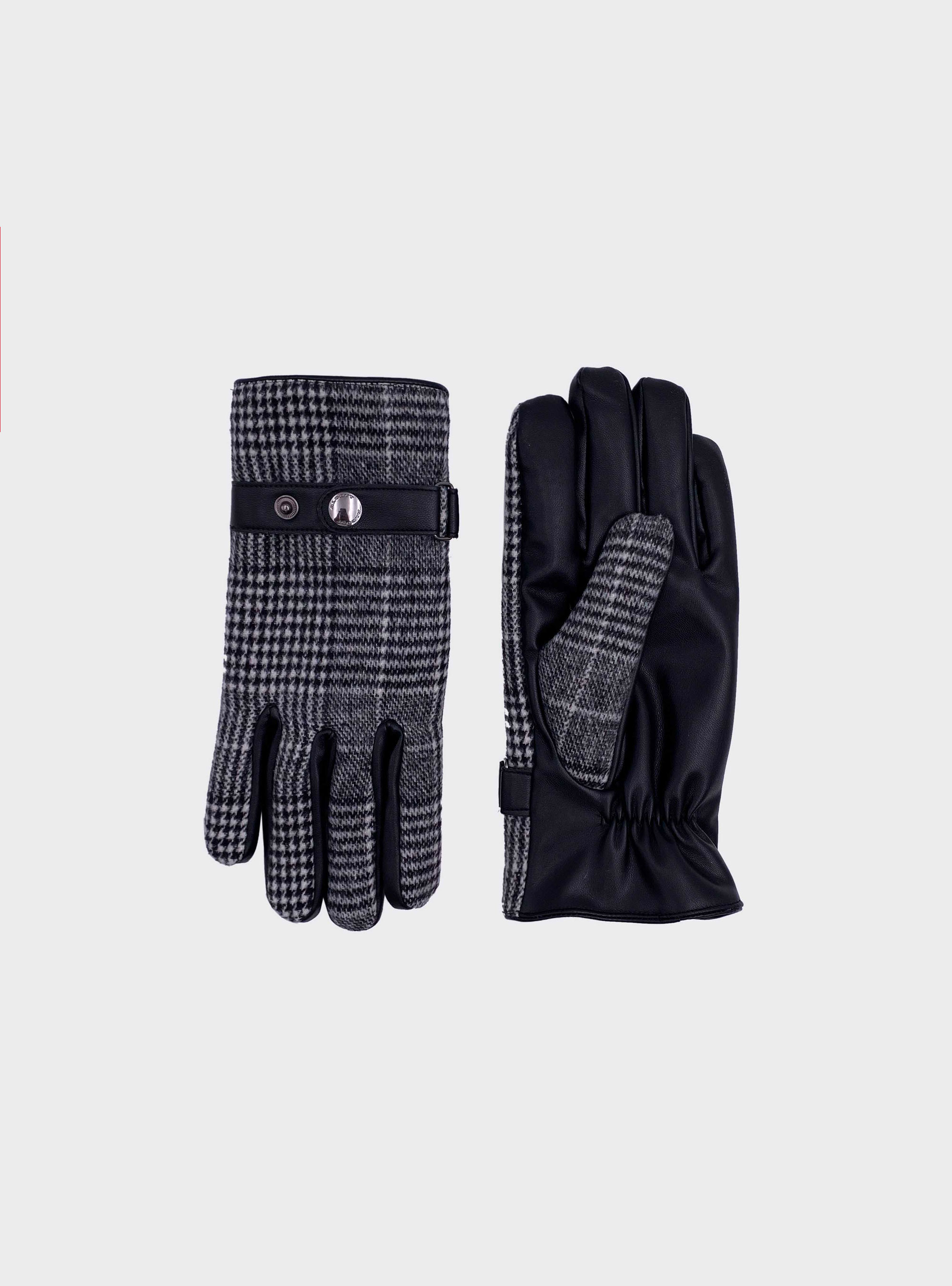 Guanti con bottone, MULTICOLORE