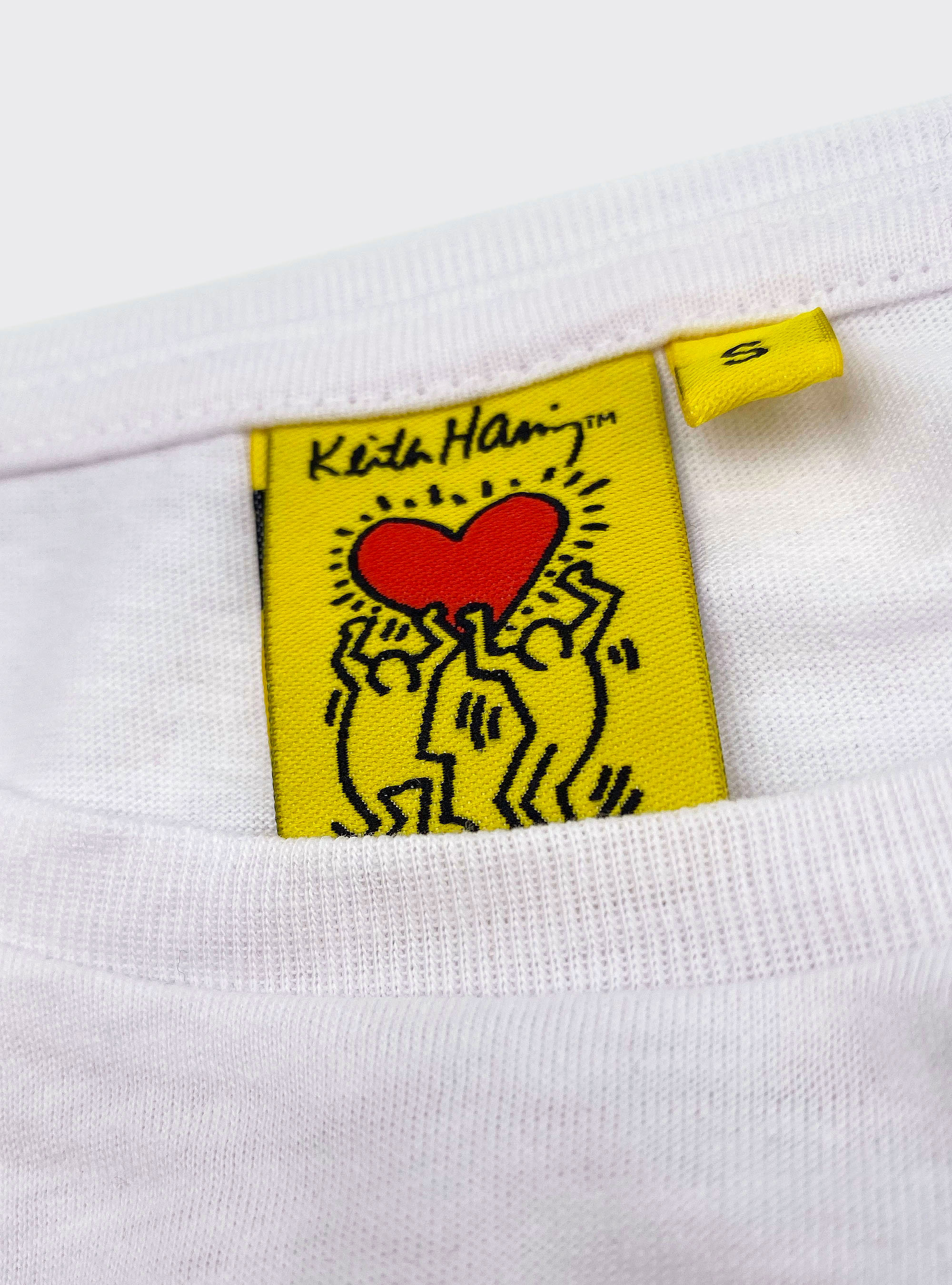 T-shirt licensed by "Keith Haring", WHITE