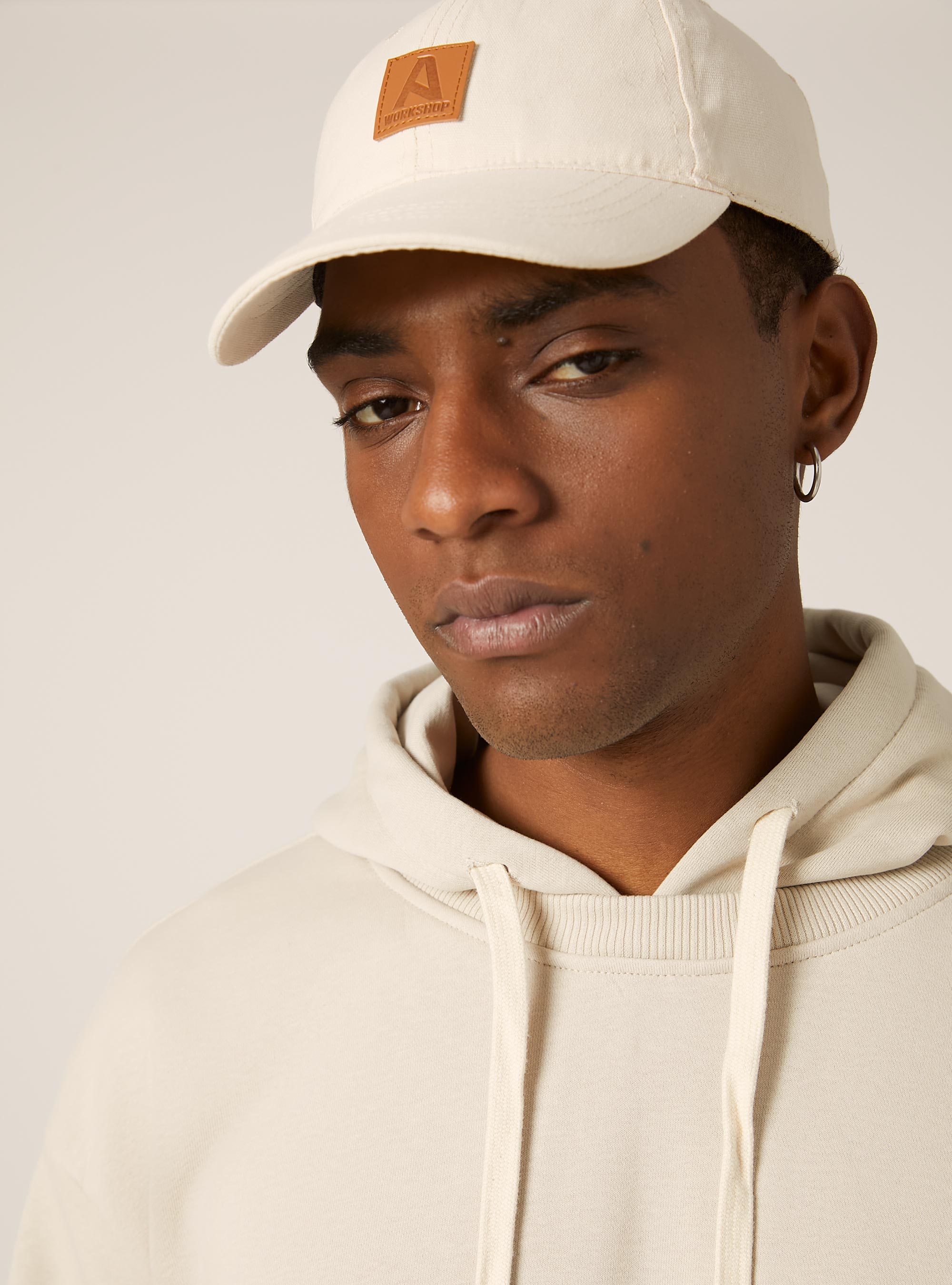 Double sleeve boxy sweatshirt, BG3 BEIGE LIGHT