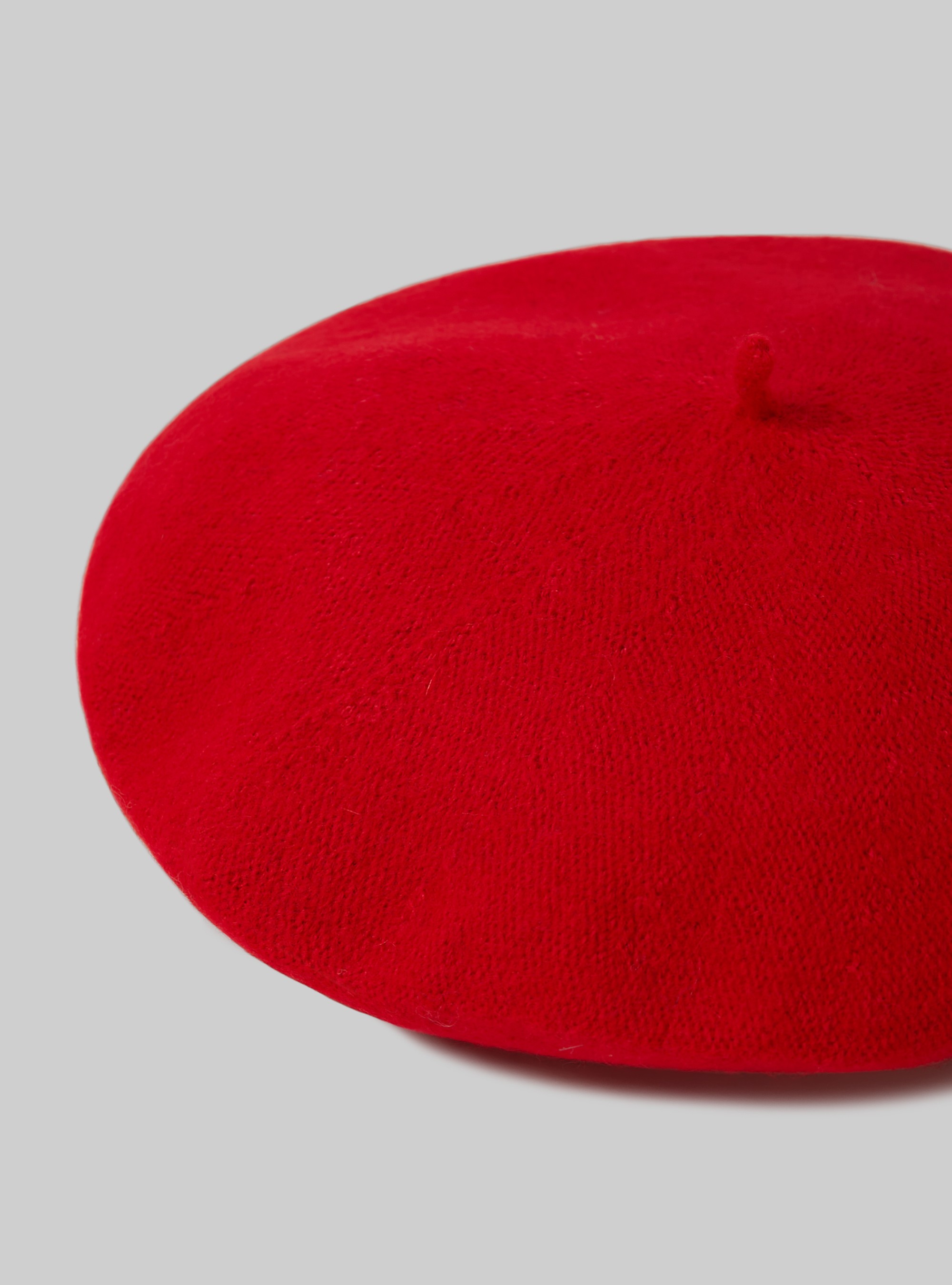 Baskenmutze aus einer Wollmischung, RD2 RED MEDIUM