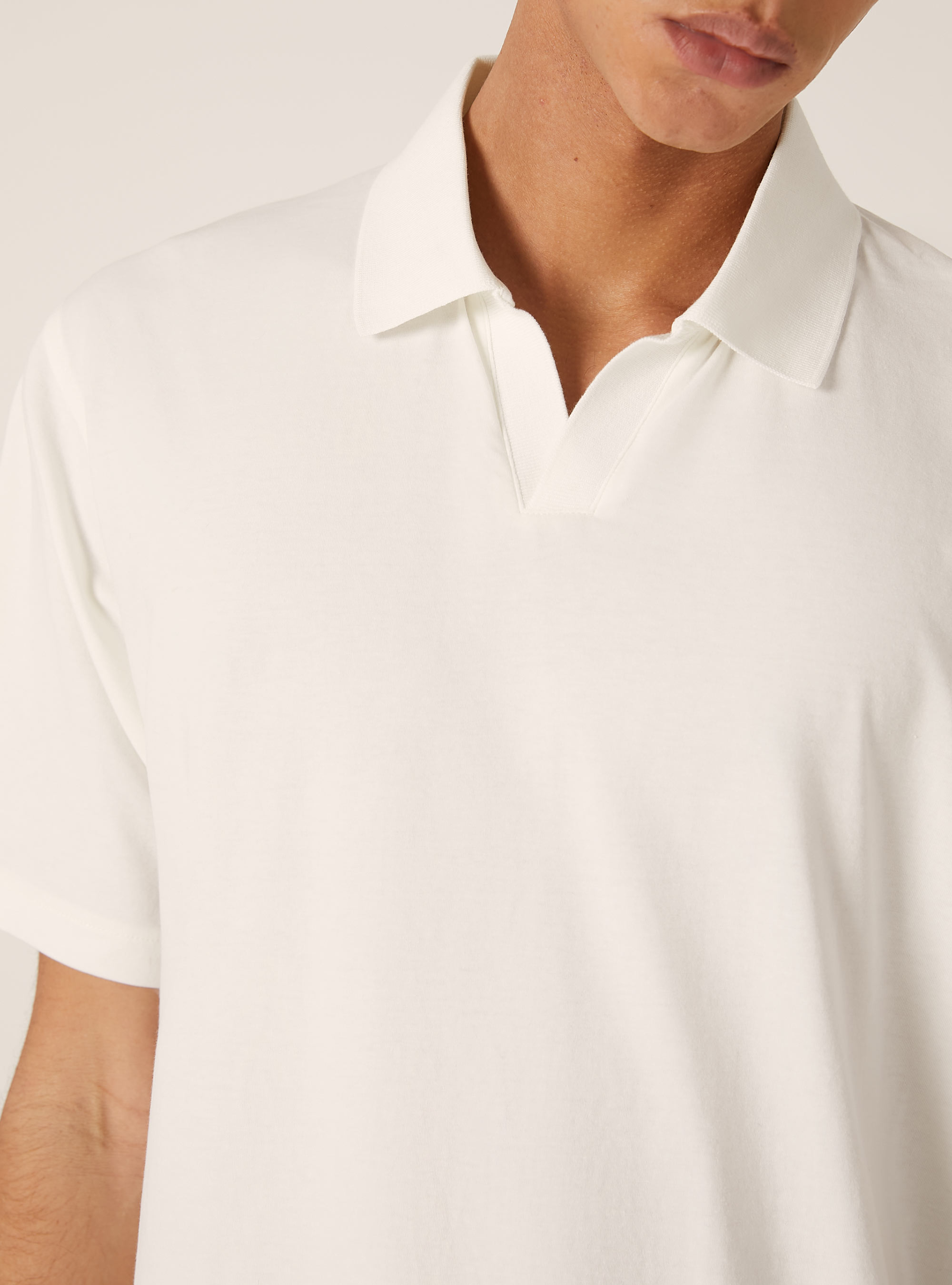 AIRes jersey polo shirt, WH1 OFF WHITE