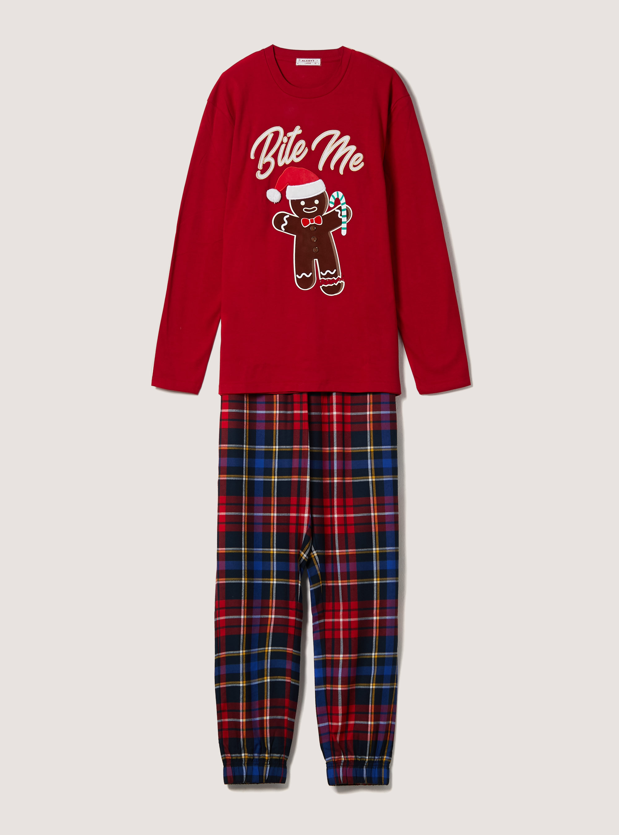 Colecci&oacute;n navidena de pijamas, RD2 RED MEDIUM