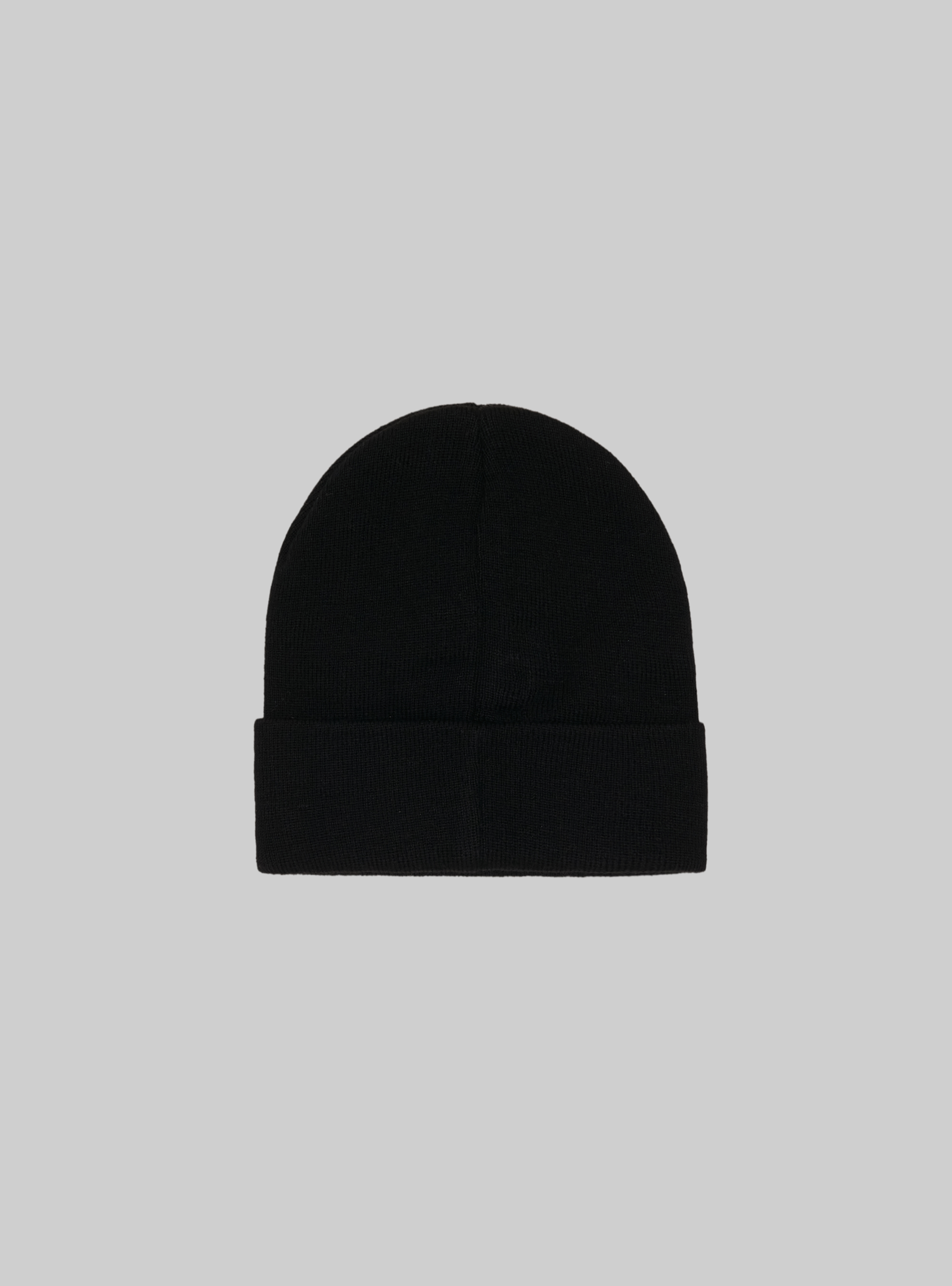 Gorro con parche, BK1 BLACK