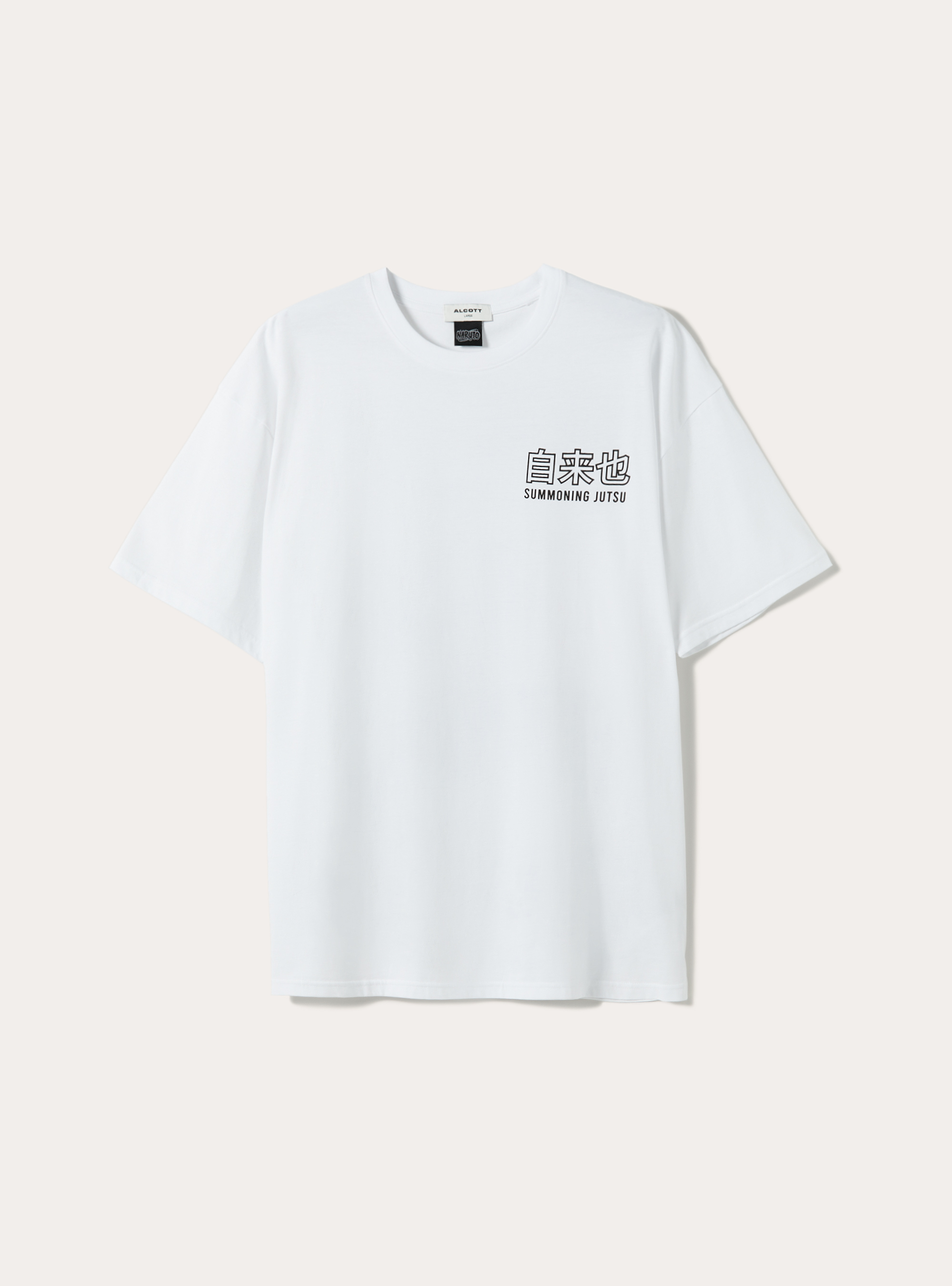 Maglietta Naruto / Alcott oversize, WH3 WHITE