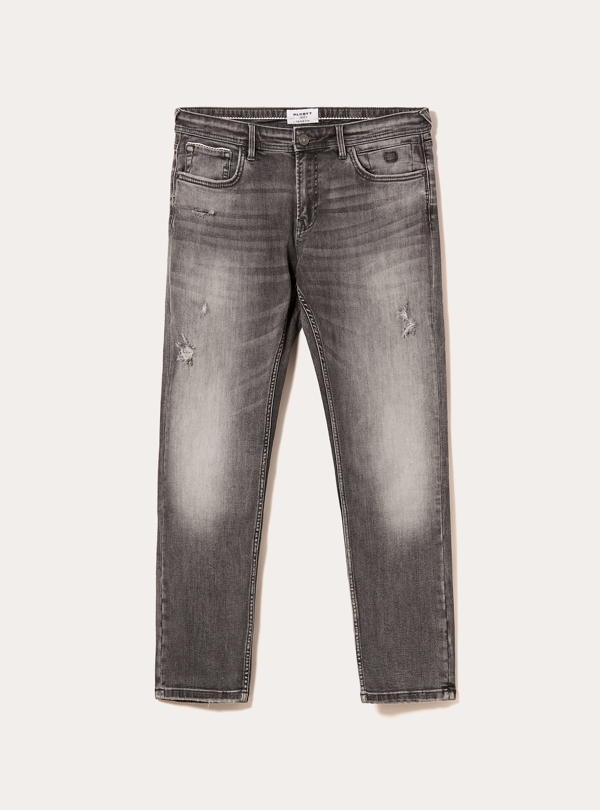 Vaqueros pitillo, D00G GREY