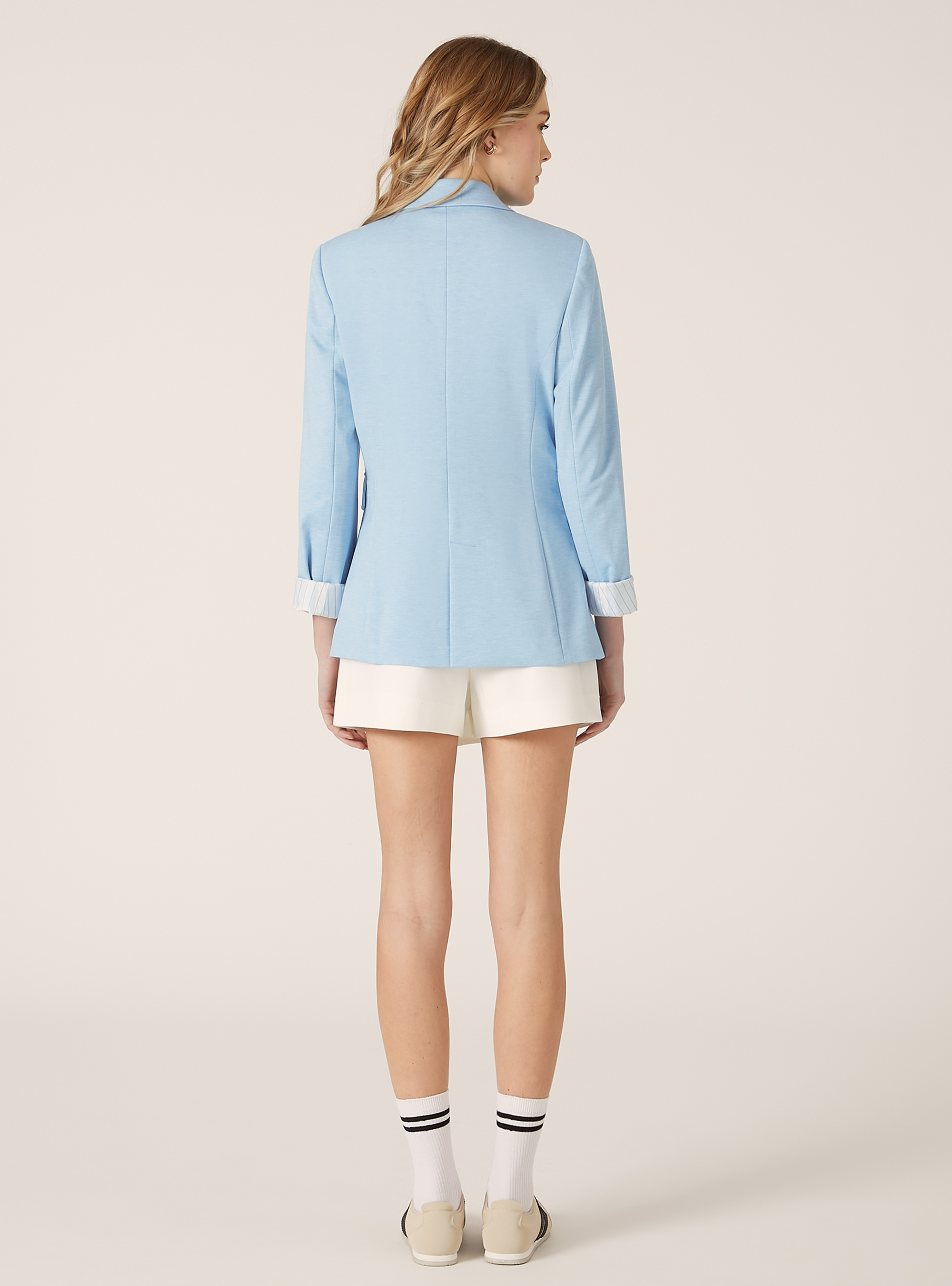 Jersey blazer, AZ3 AZURE LIGHT