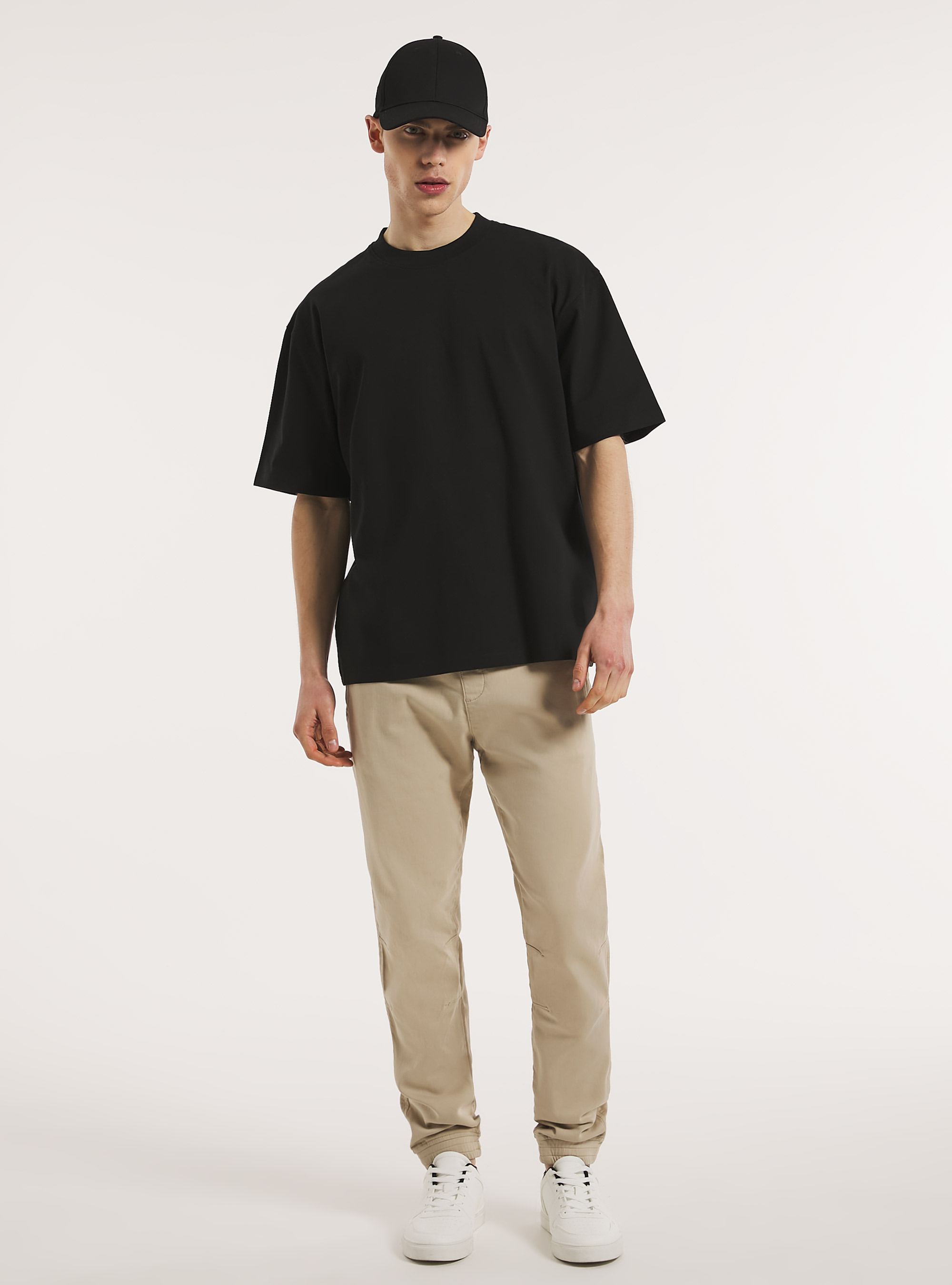 Jogginghose aus Baumwolle, BG3 BEIGE LIGHT