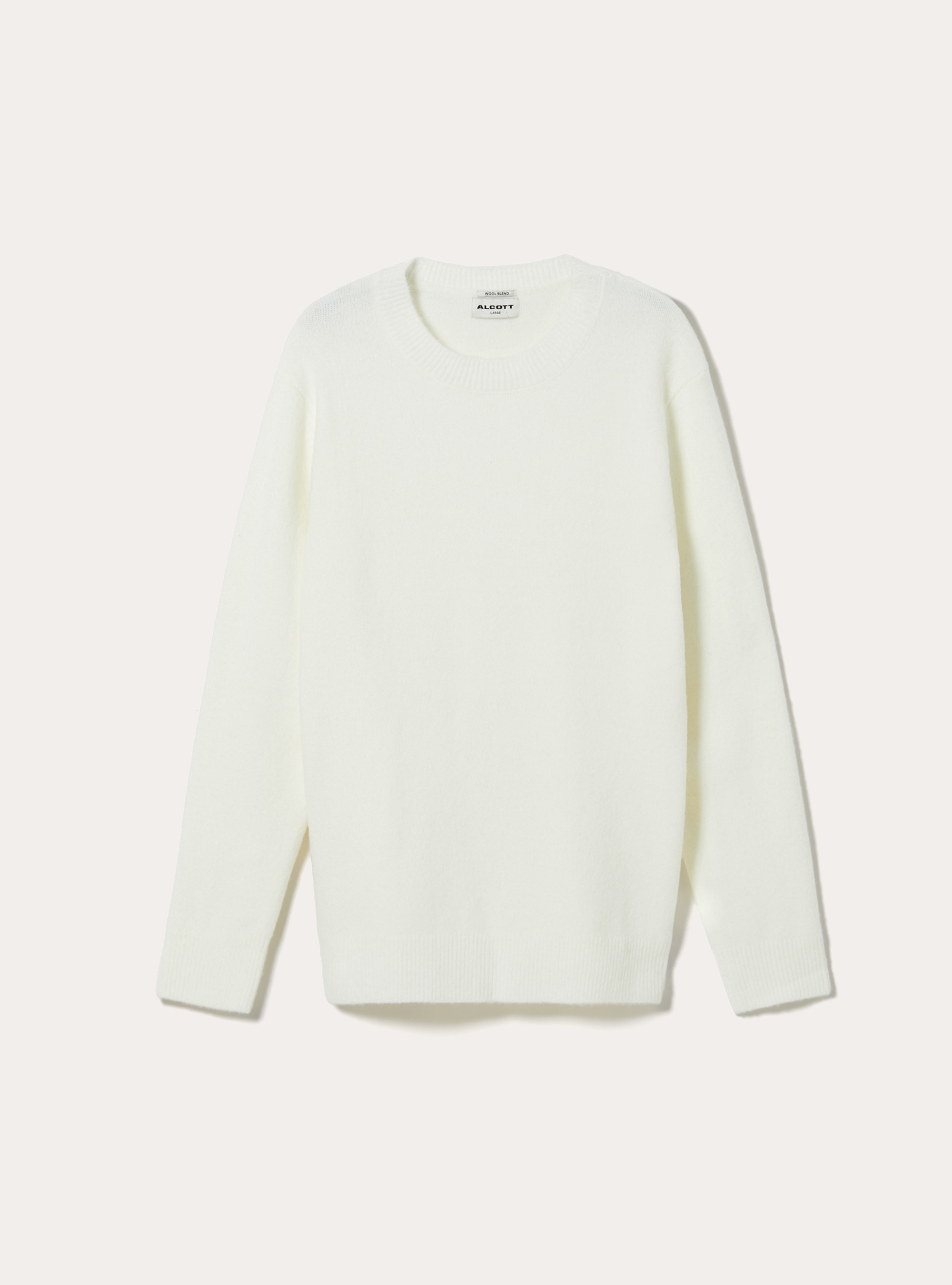 Pullover girocollo, WH2 WHITE