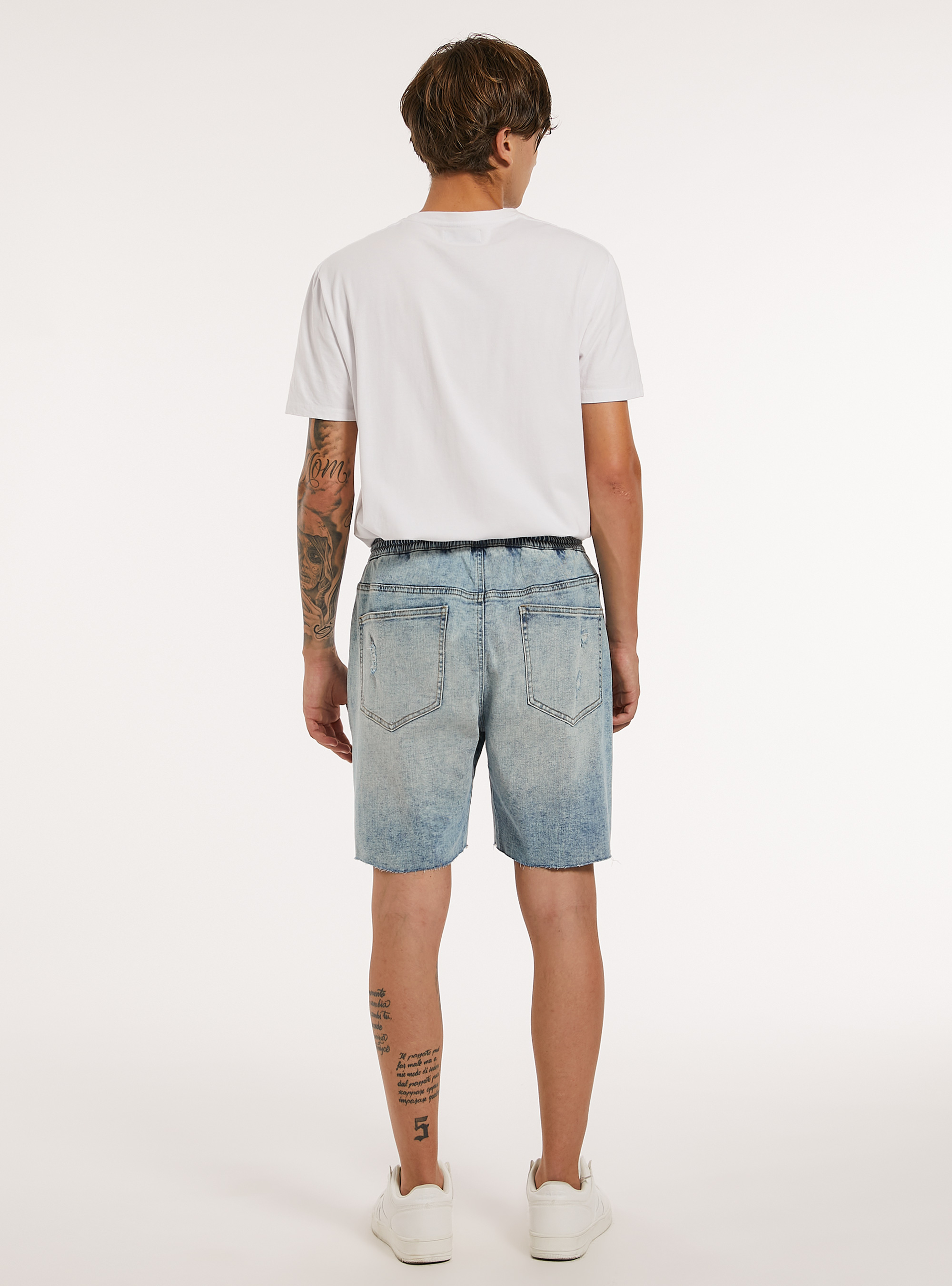 Bermuda jogger, D005 LIGHT BLUE