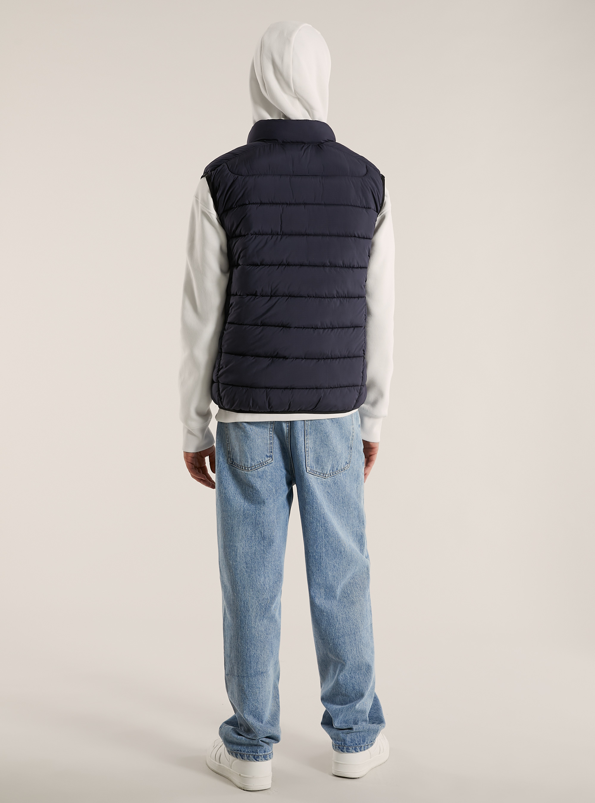 Padded sleeveless jacket, NA2 NAVY MEDIUM