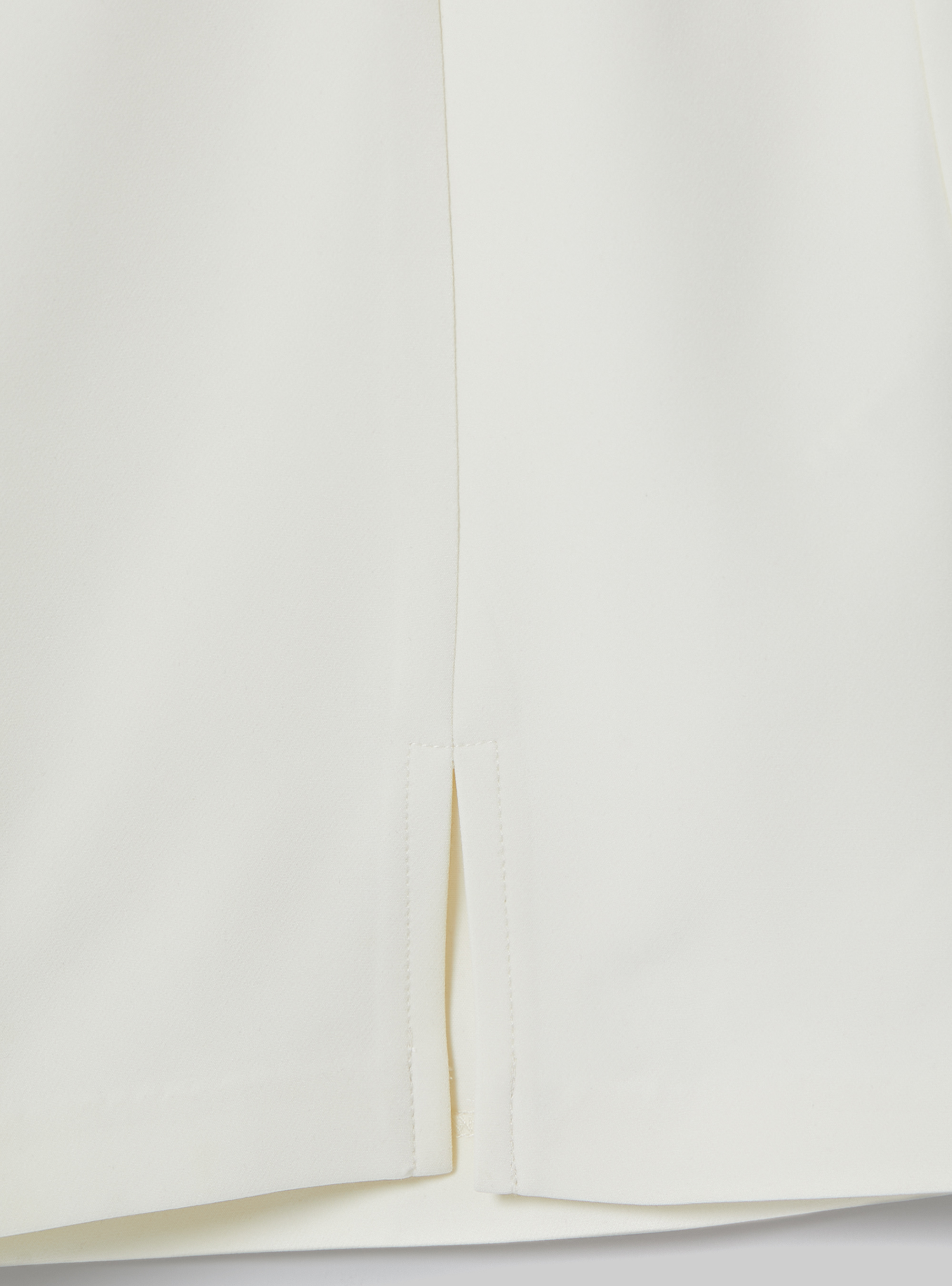 Mini-jupe avec fente lat&eacute;rale, WH1 OFF WHITE