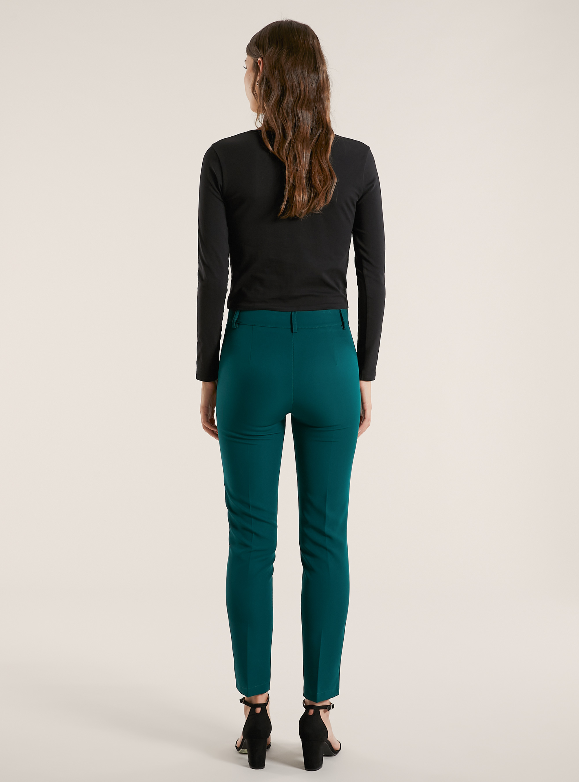 Tailored pants, GN1 GREEN DARK