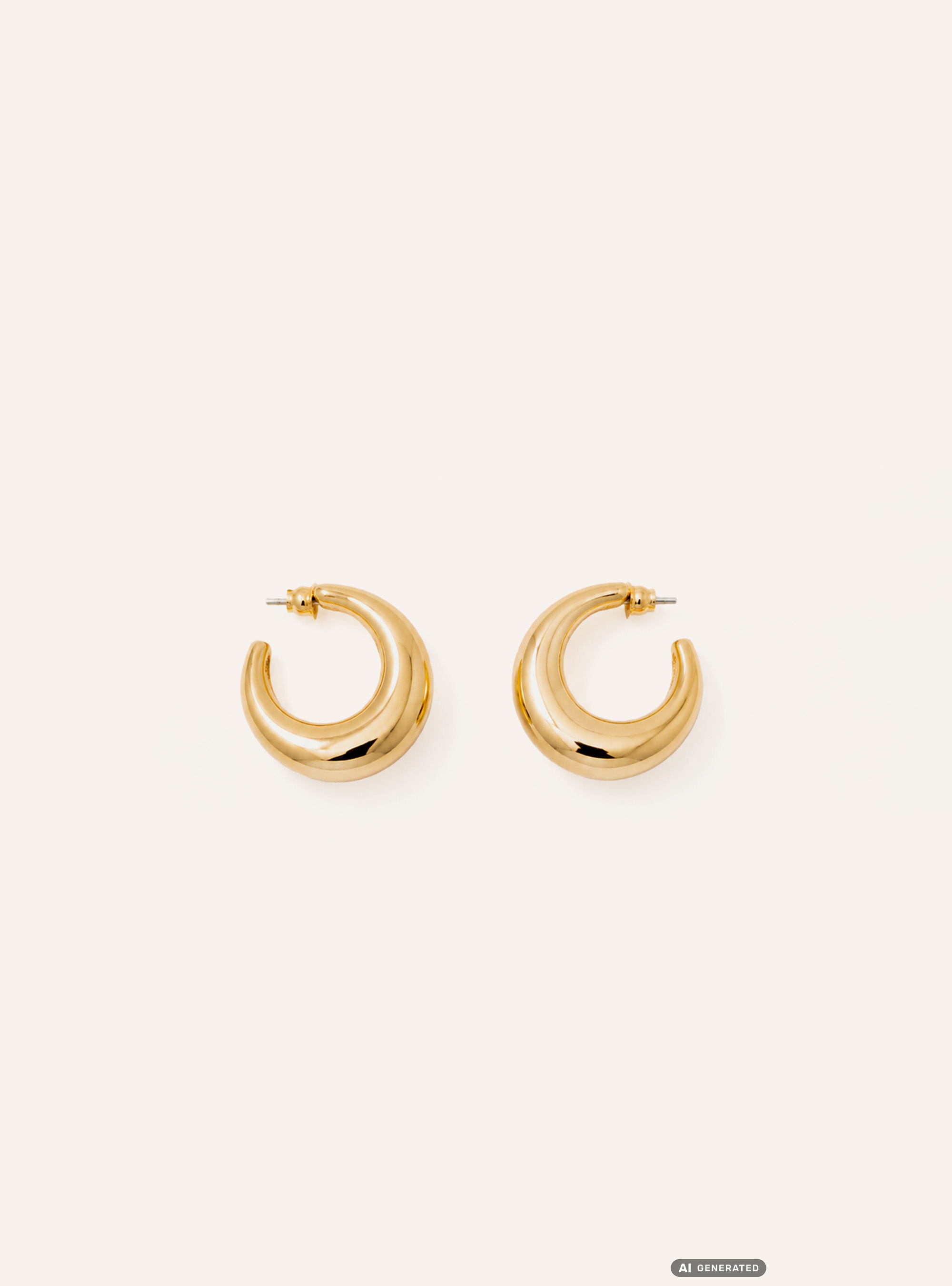 Earring, Gold