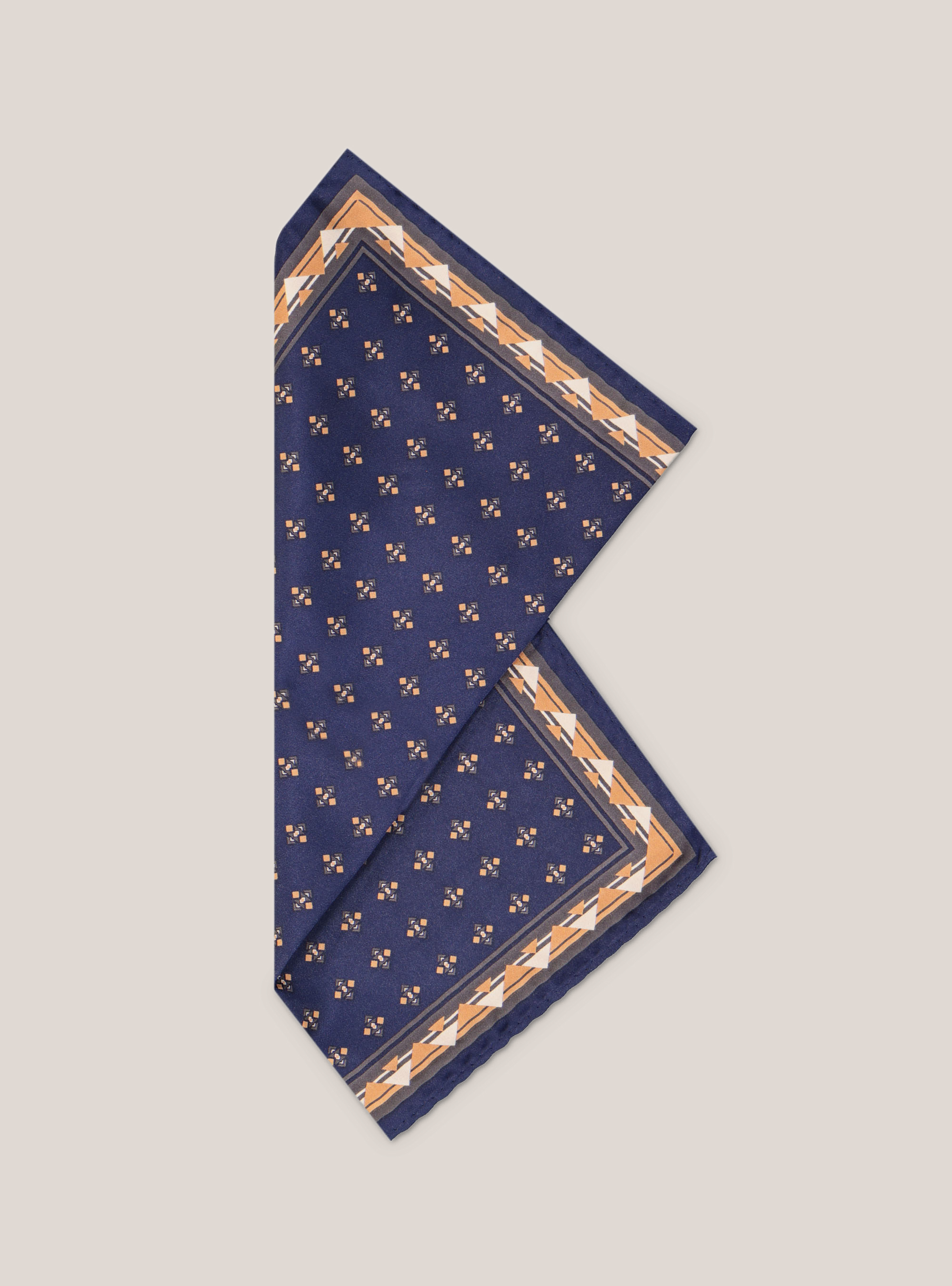 POCHETTE MICRO-PATTERN, C2254 BLUE