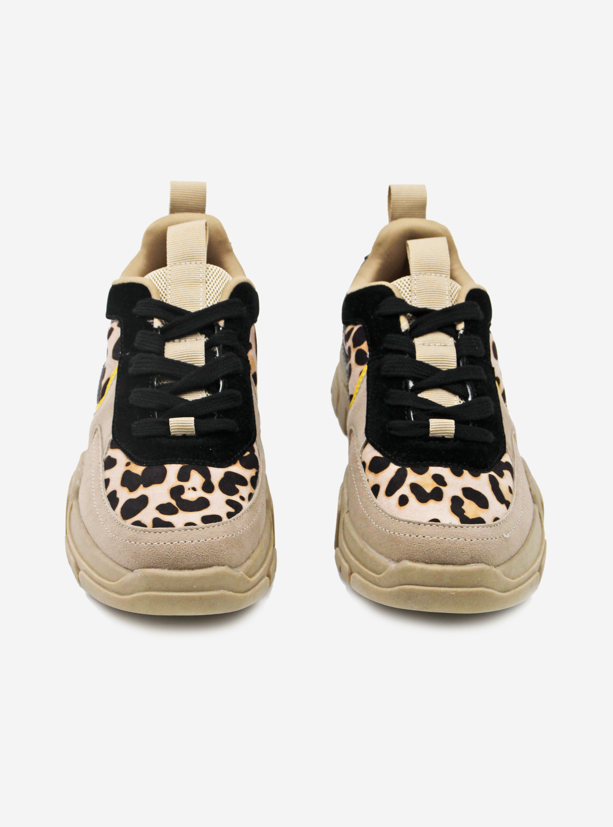 SNEAKERS ANIMALIER, BEIGE