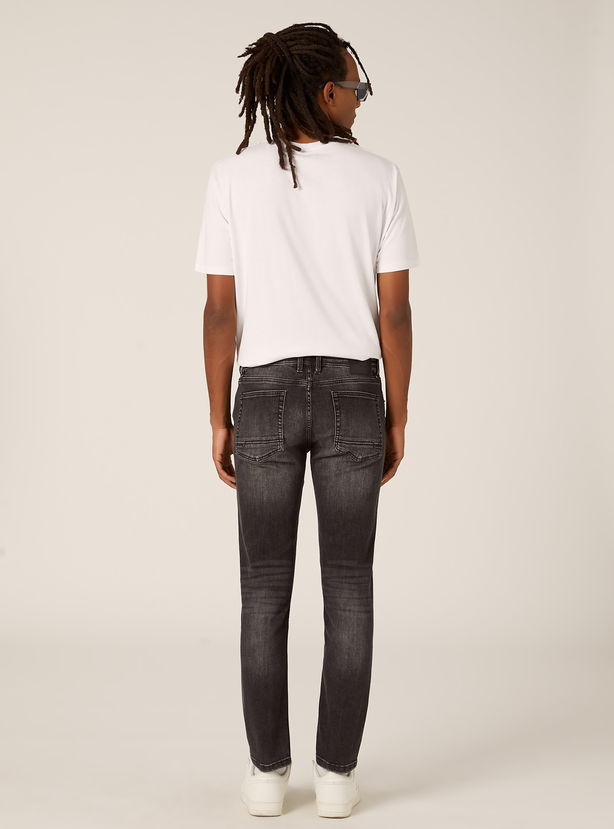 Vaqueros pitillo, D000 BLACK