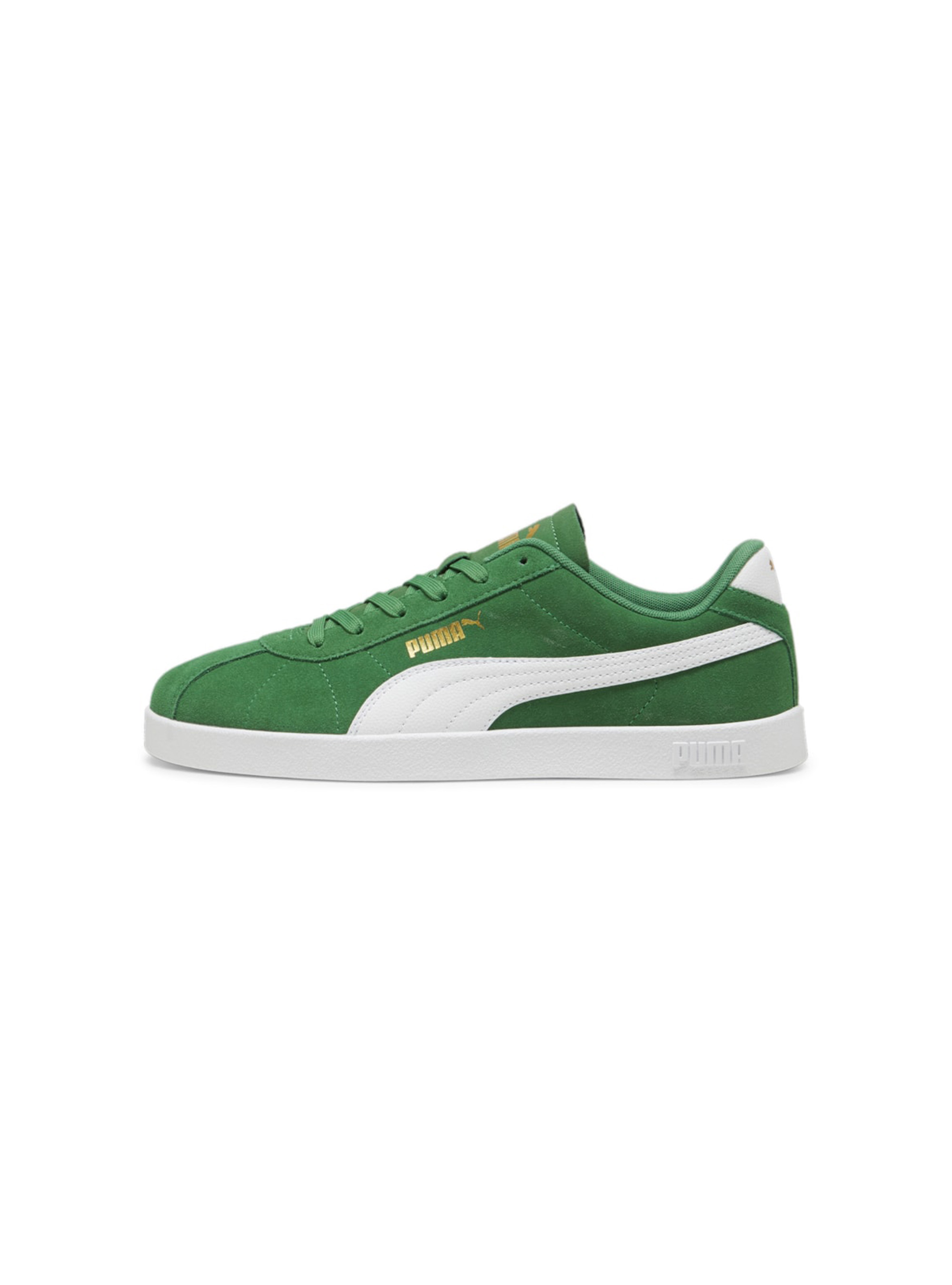 PUMA Club II Unisex Suede Sneakers, GN2 GREEN MEDIUM