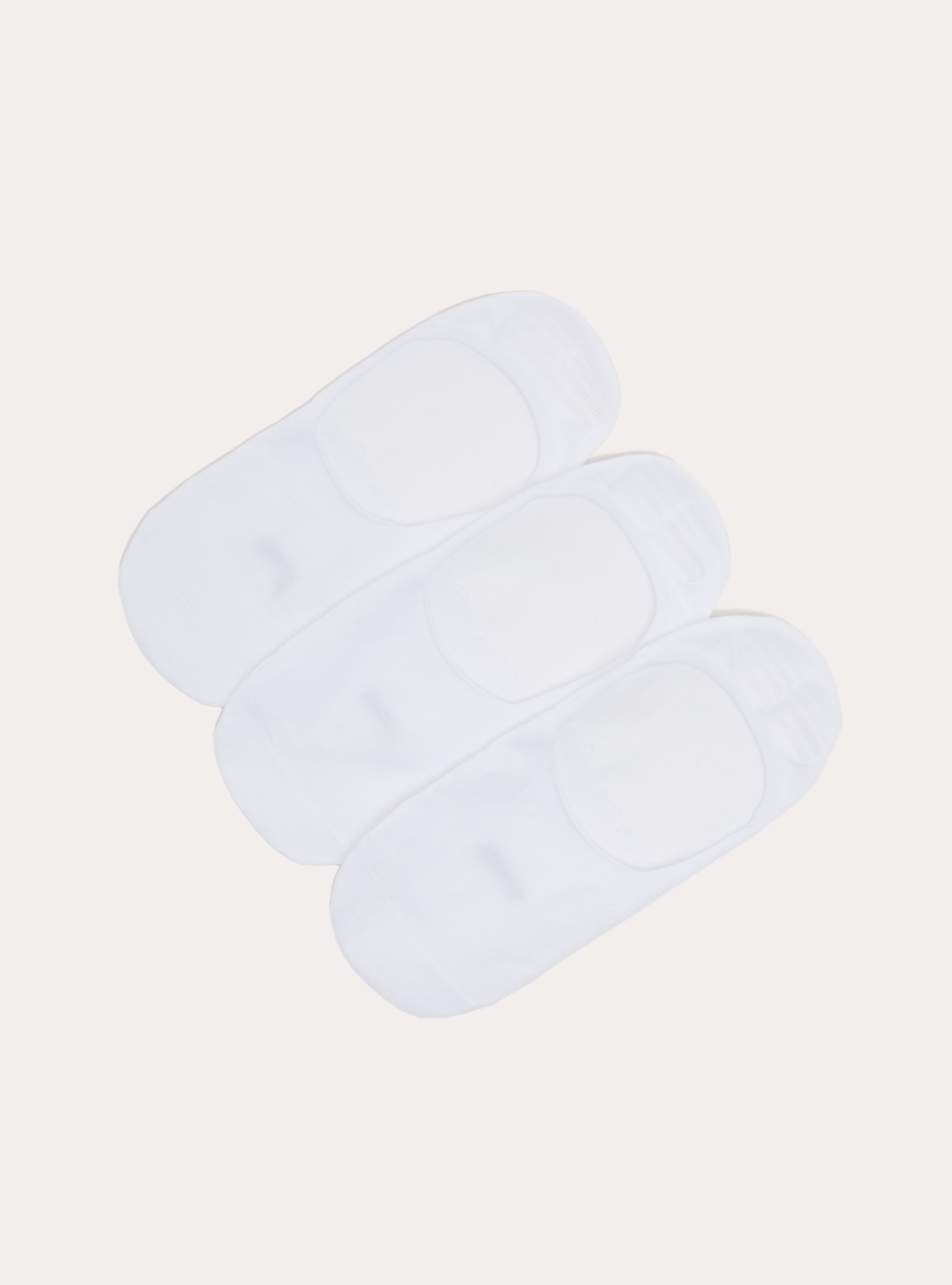 Set 3 paia calzini fantasmini, OFF WHITE
