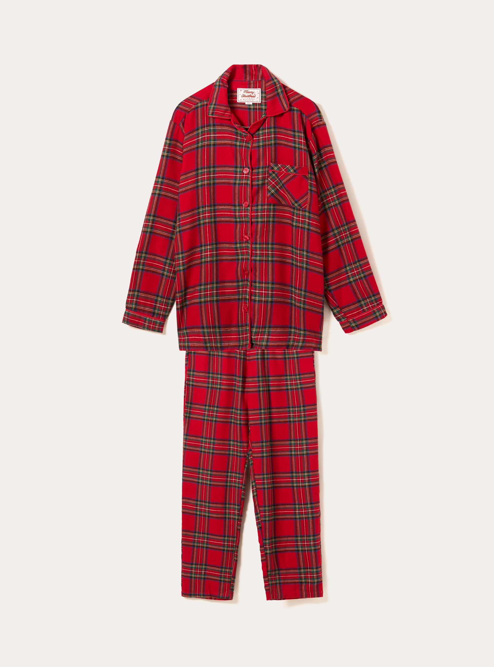 Pijama de tartán Christmas Family Collection, RD2 RED MEDIUM