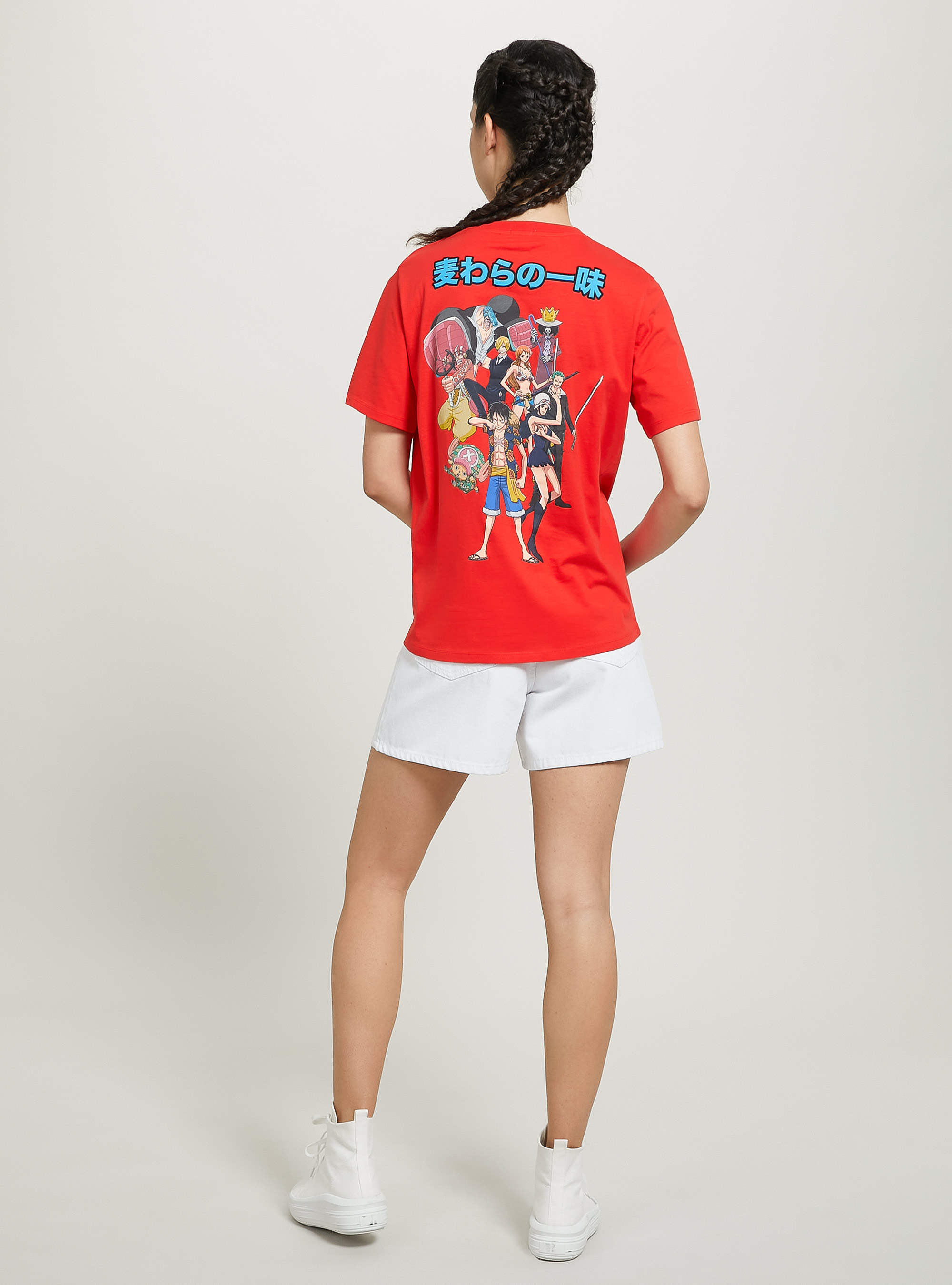 One Piece / Alcott T-shirt, CL2 CORAL MEDIUM