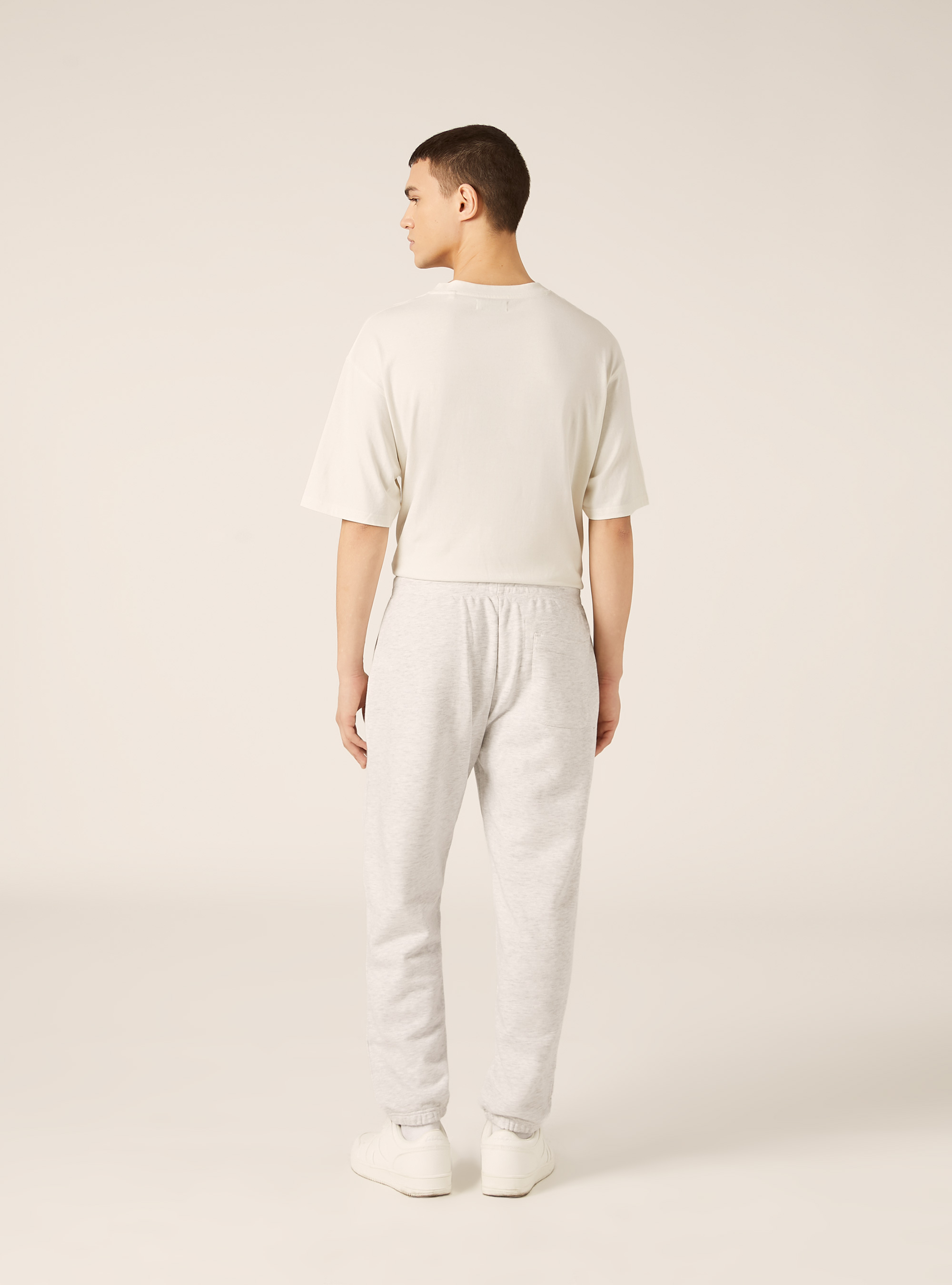 Pantaloni jogger in felpa, MGY3 GREY MEL LIGHT