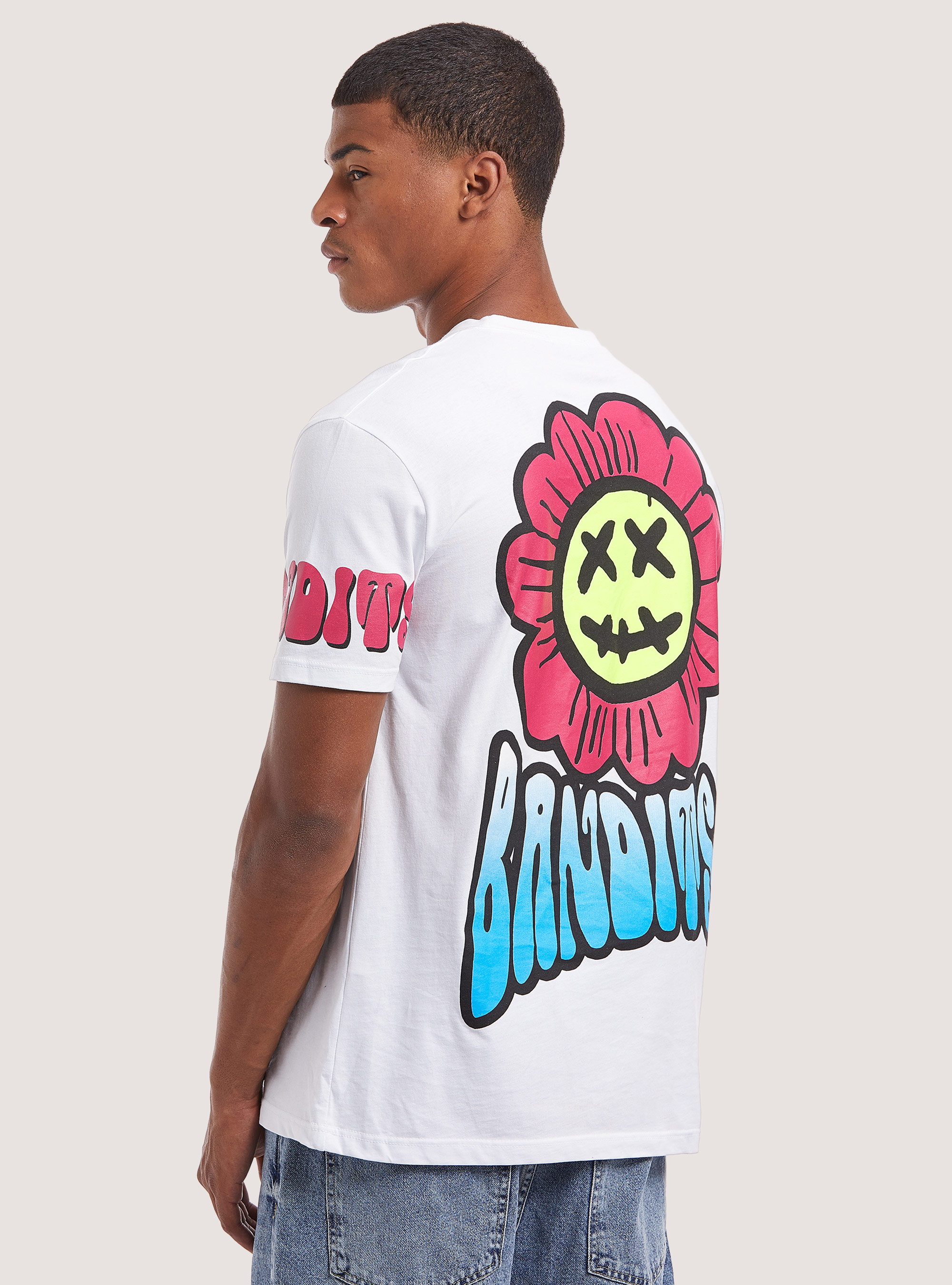 T-shirt with Smile Collection print, WH2 WHITE