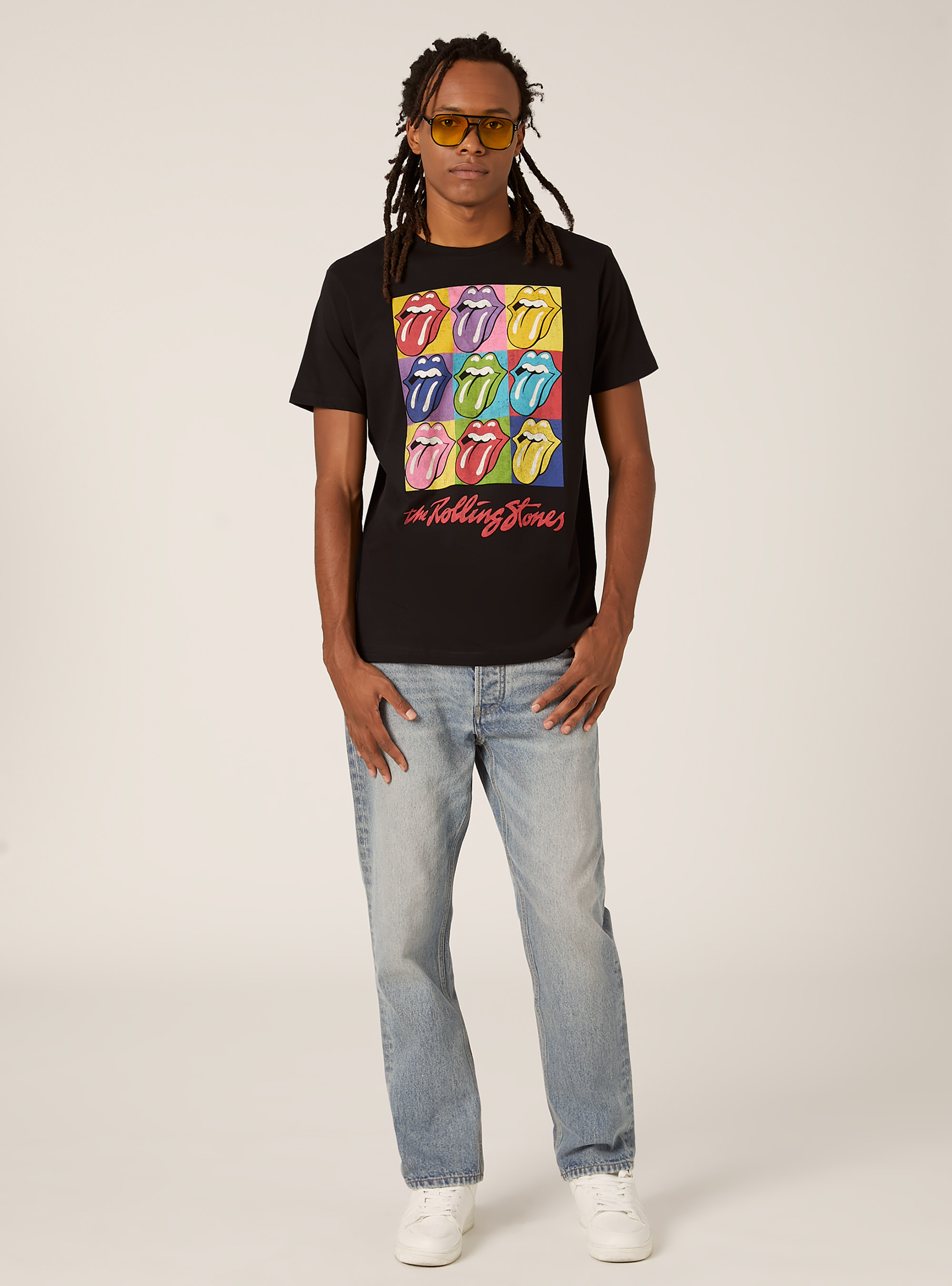 Camiseta The Rolling Stones / Alcott, BK1 BLACK