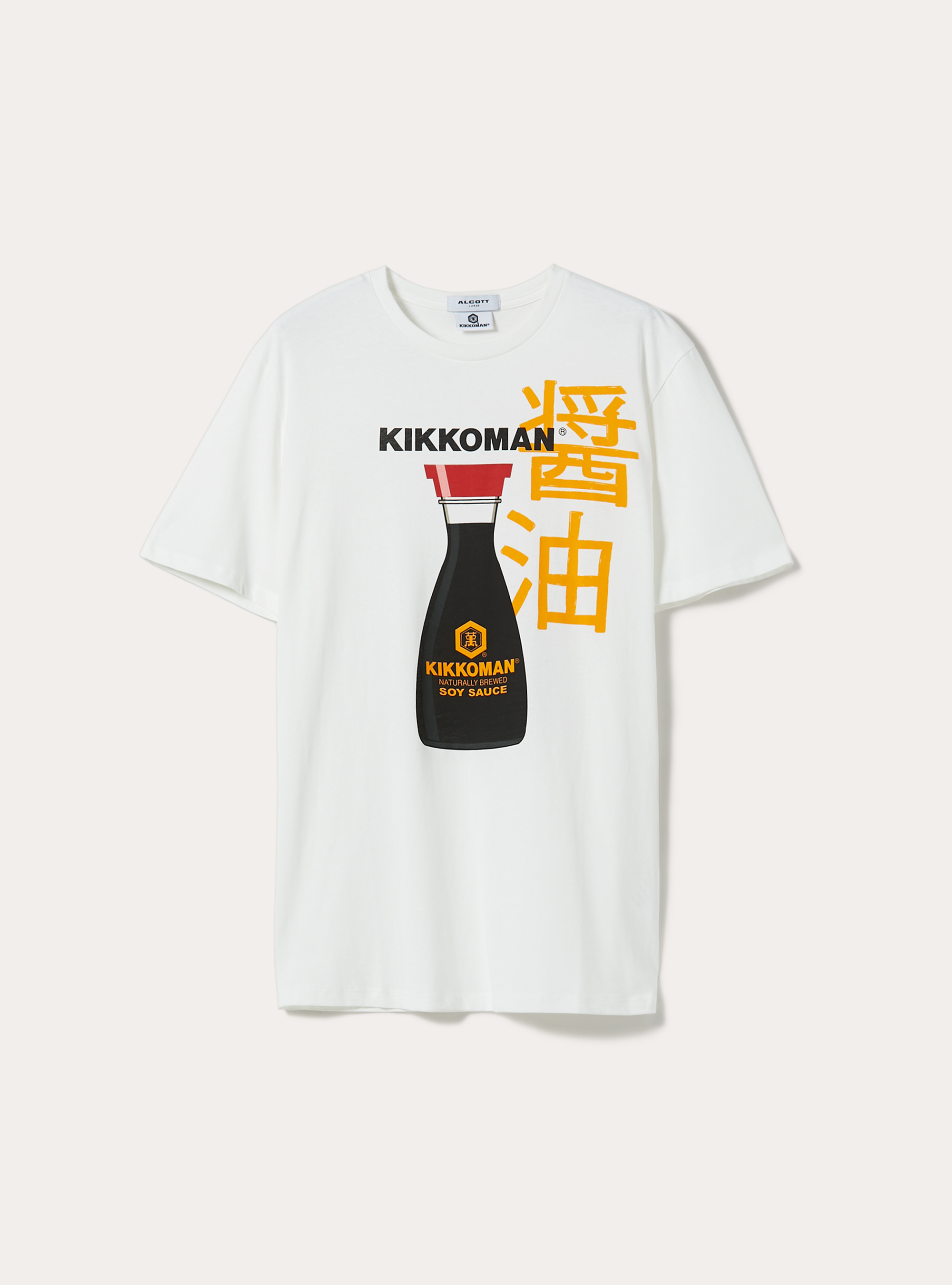Kikkoman / Alcott T-shirt, WH1 OFF WHITE