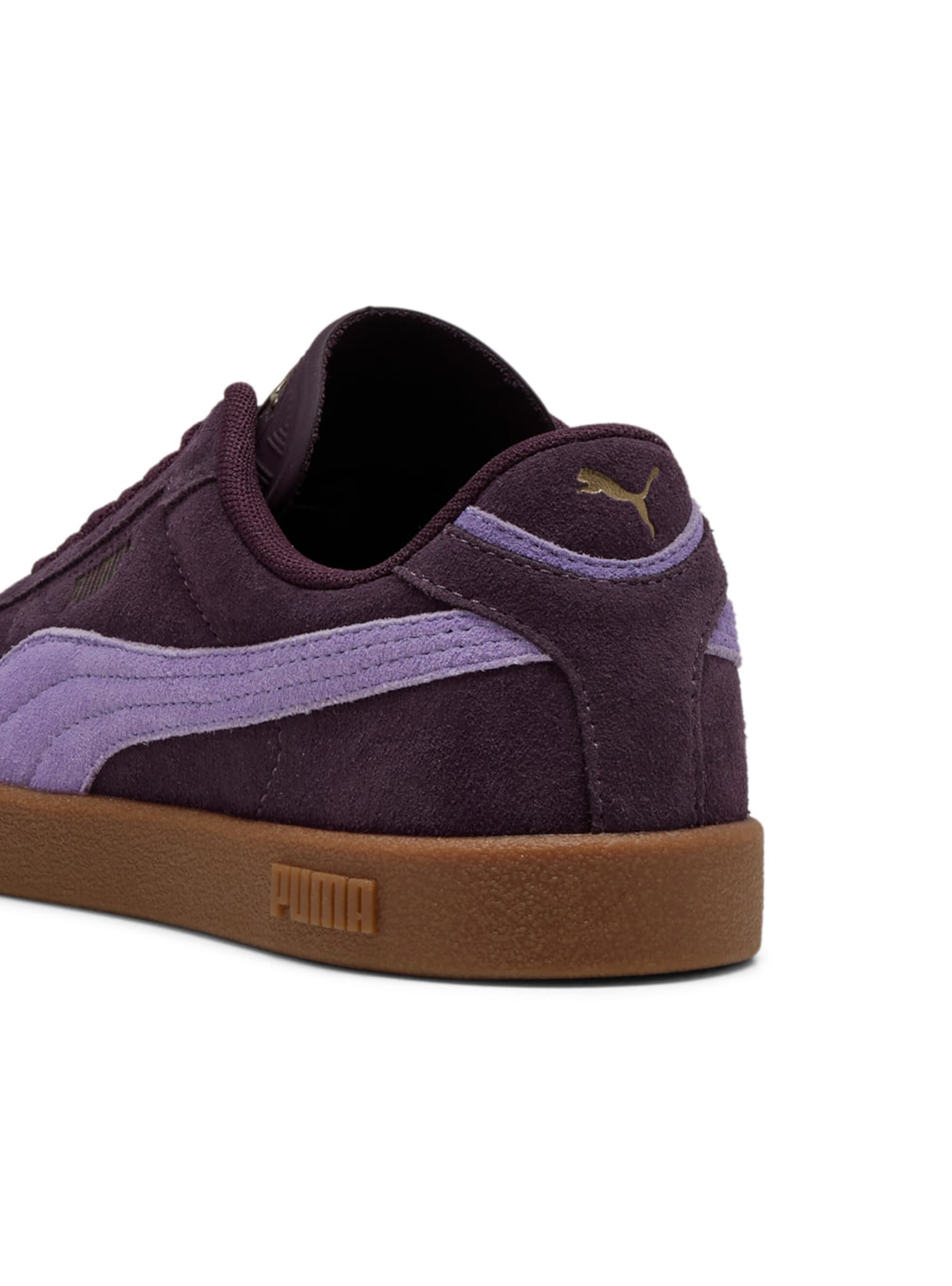 Puma Club II Era Suede Shoes, LC1 LILLAC DARK