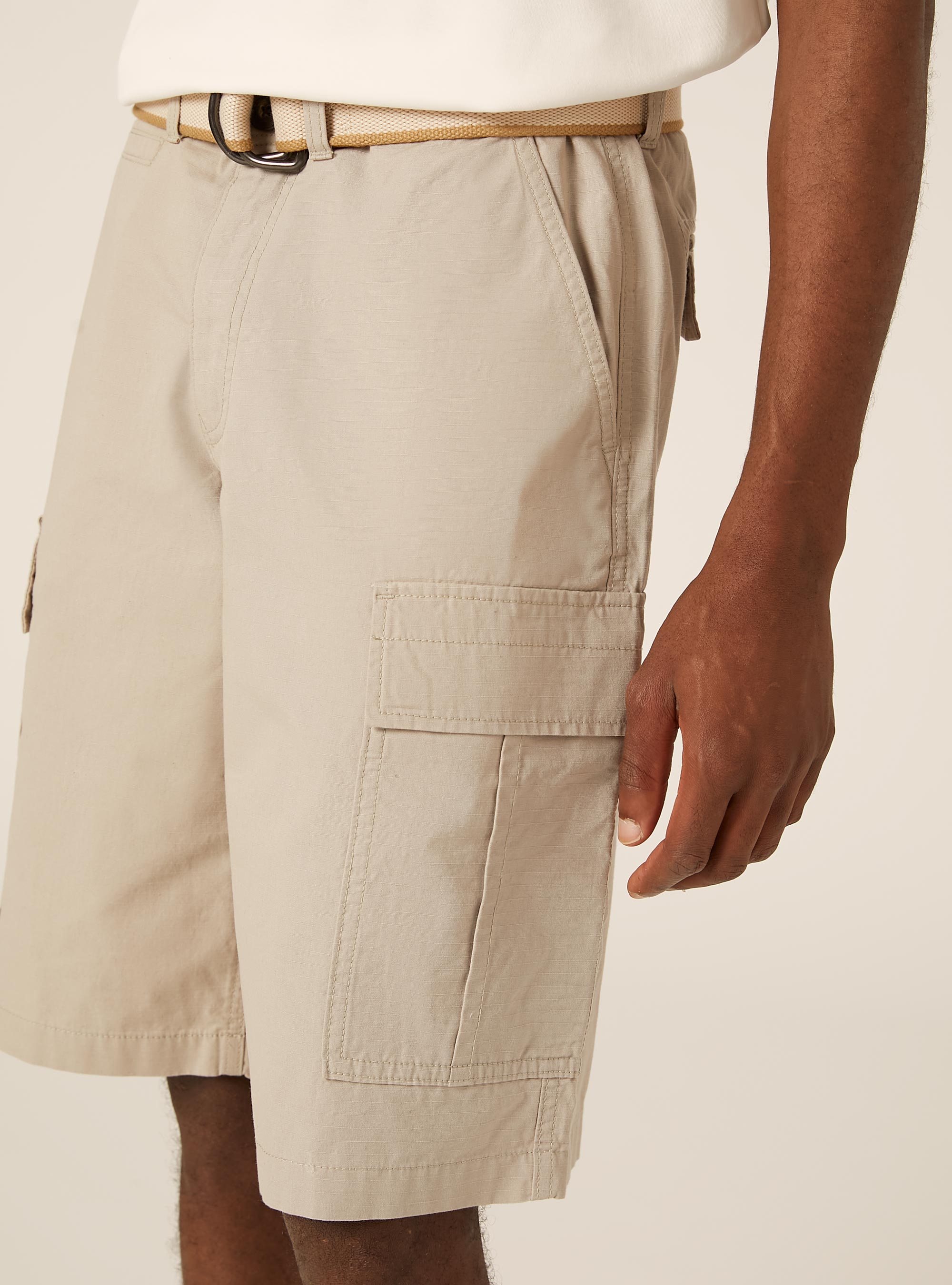 Ripstop cargo shorts, SA2 SAND MEDIUM