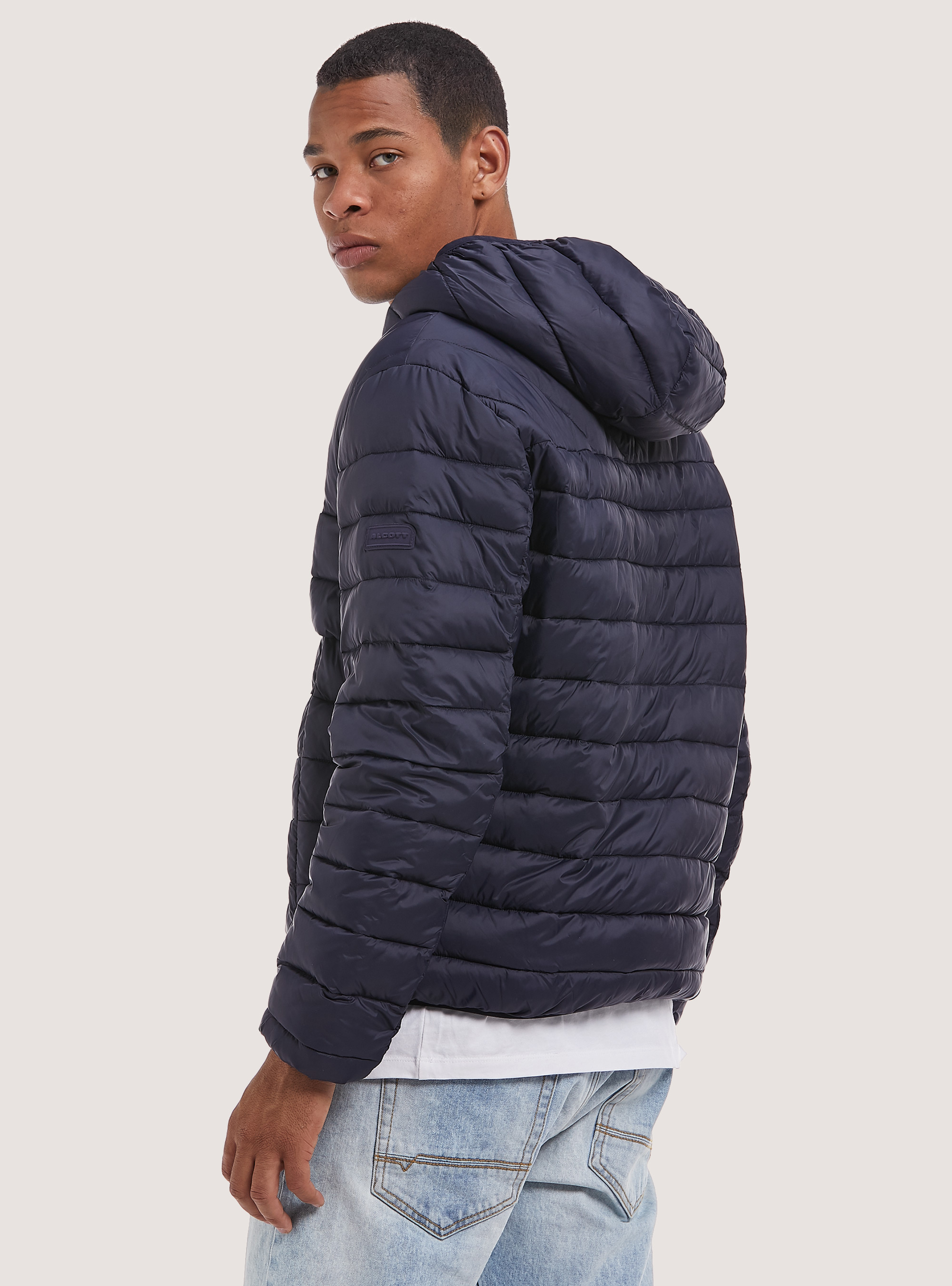 Giubbotto con imbottitura riciclata, NA2 NAVY MEDIUM