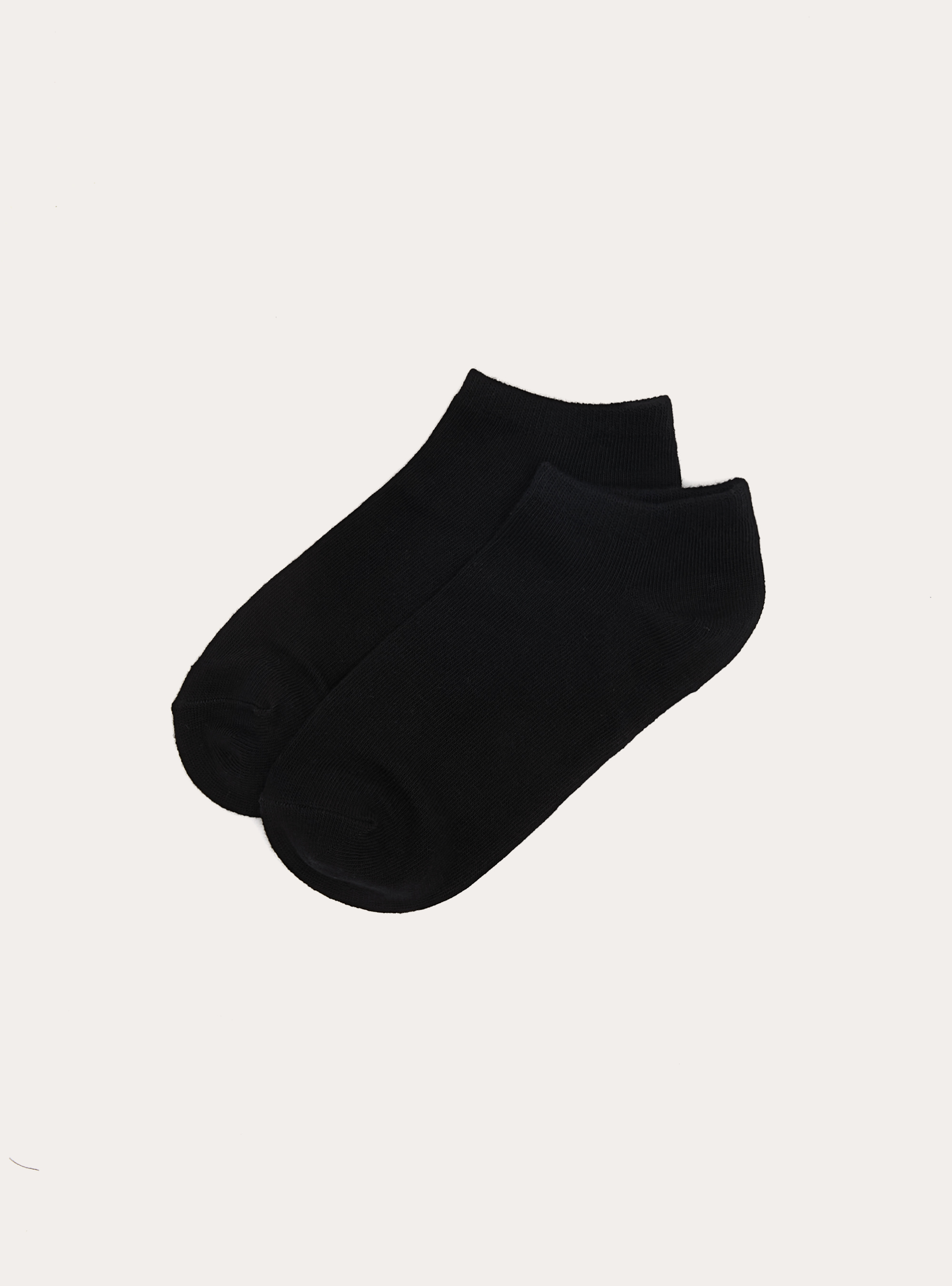 Lot de 4 paires de chaussettes en coton, BK1 BLACK